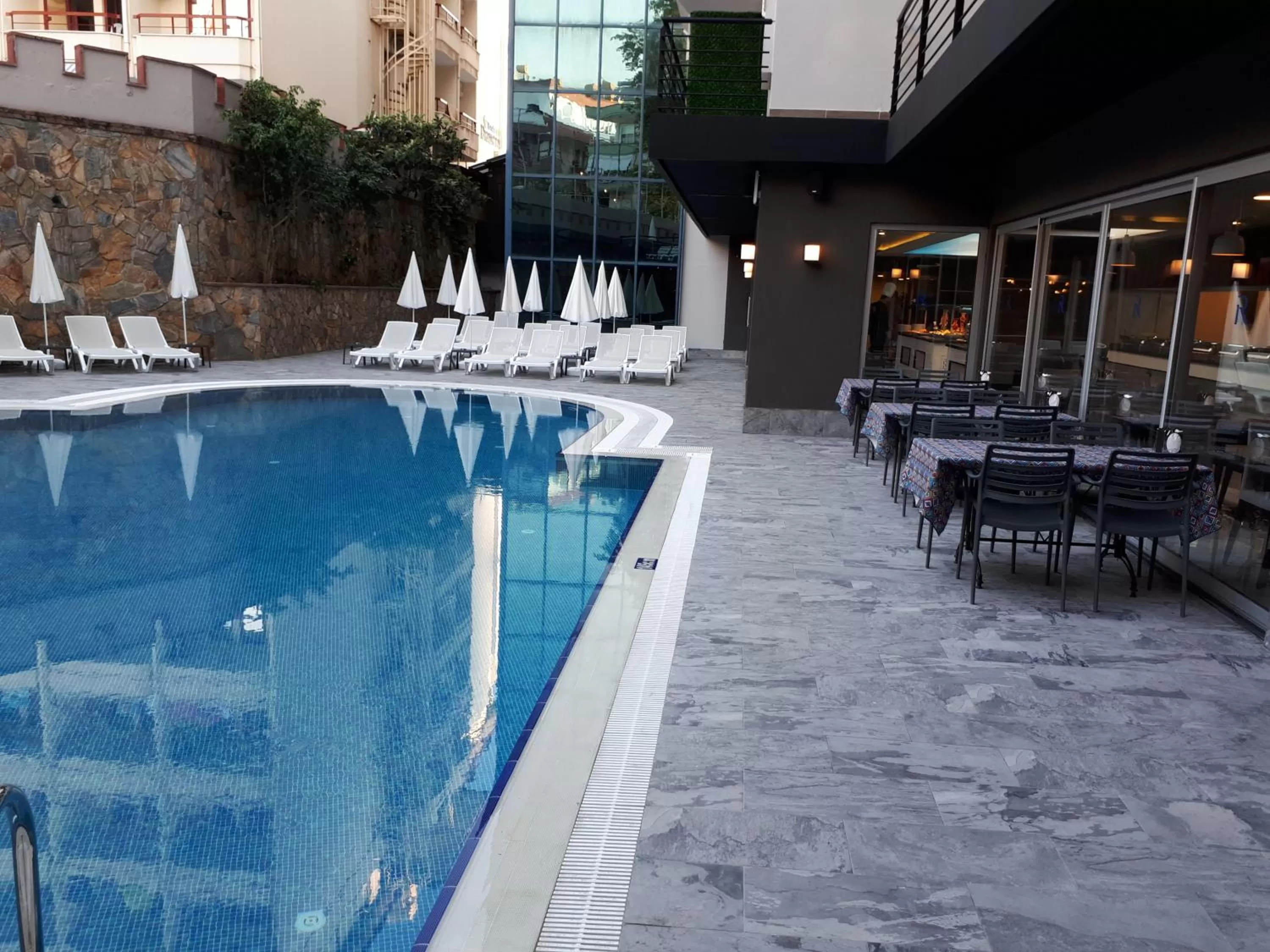 Swimming pool in Ramira City Hotel - Adult Only (16+)