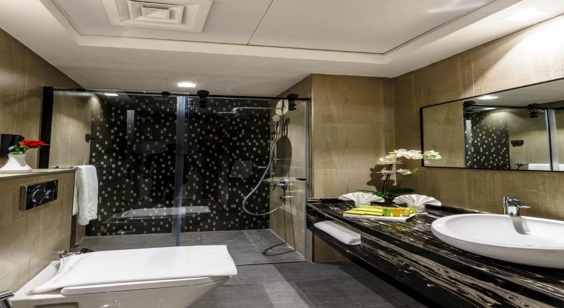 Bathroom in Rose Executive Hotel - DWTC