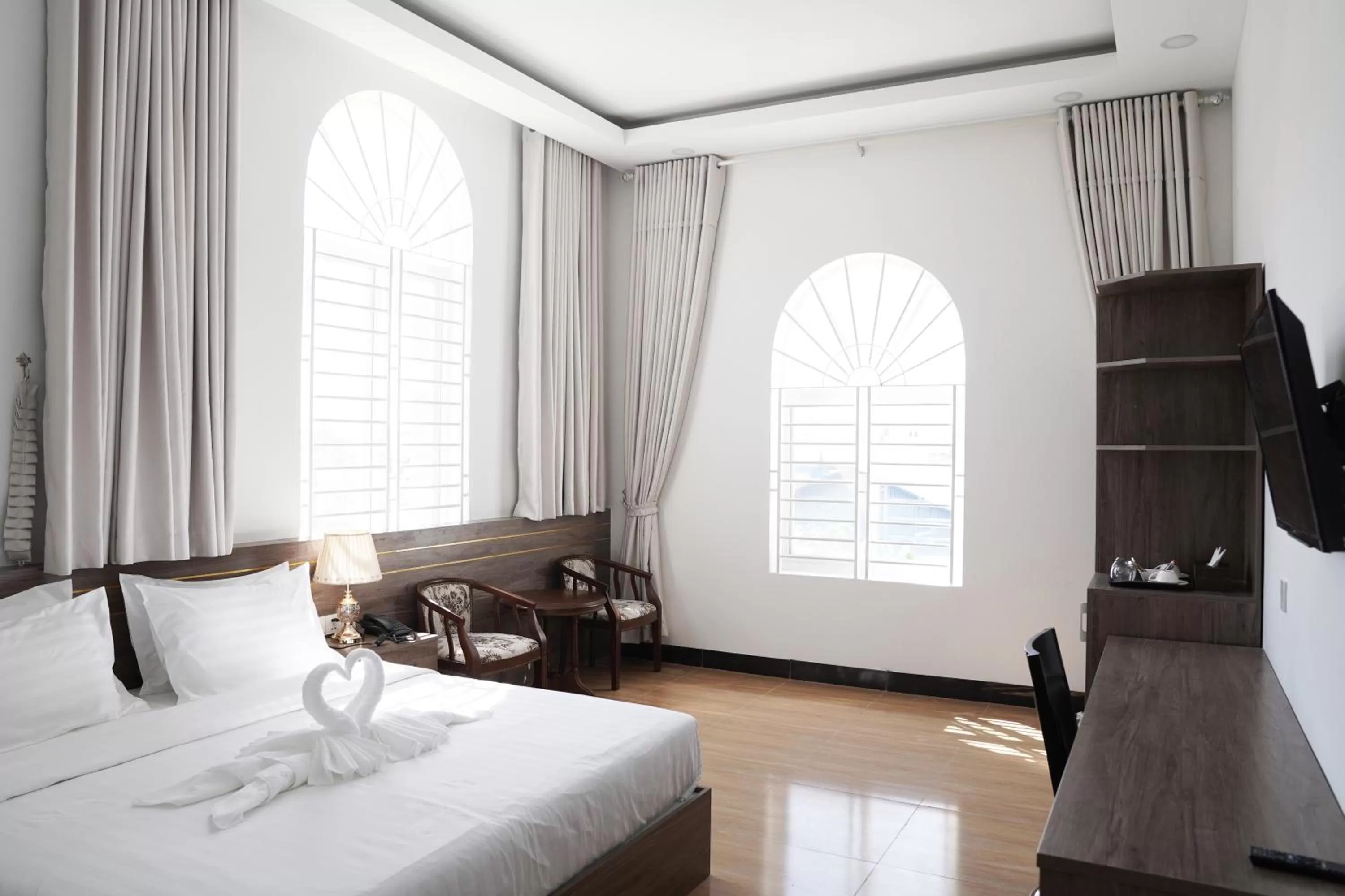 Photo of the whole room, Bed in Apple Hotel Three - Phnom Penh