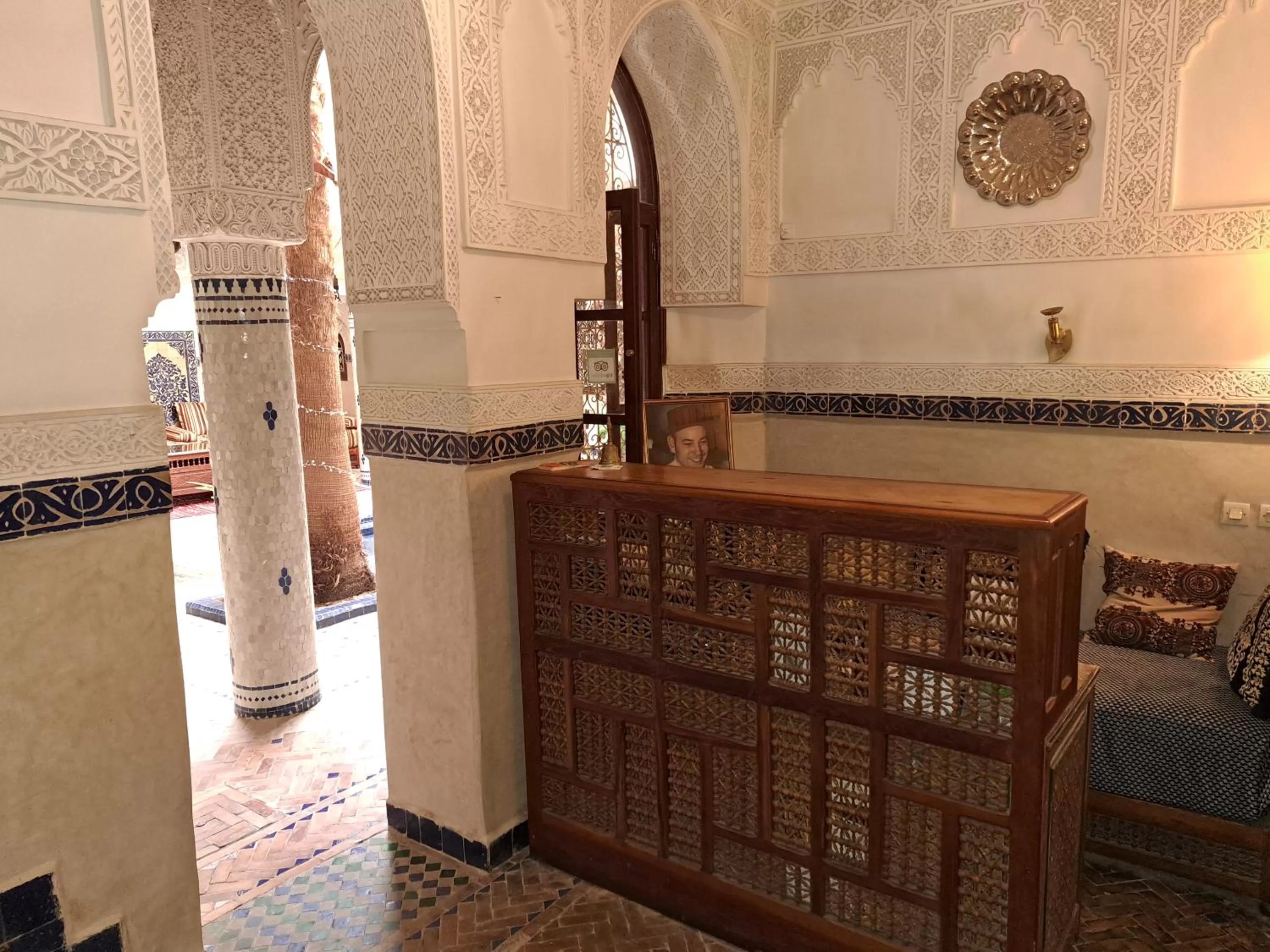 Lobby or reception in Dar Al Kounouz