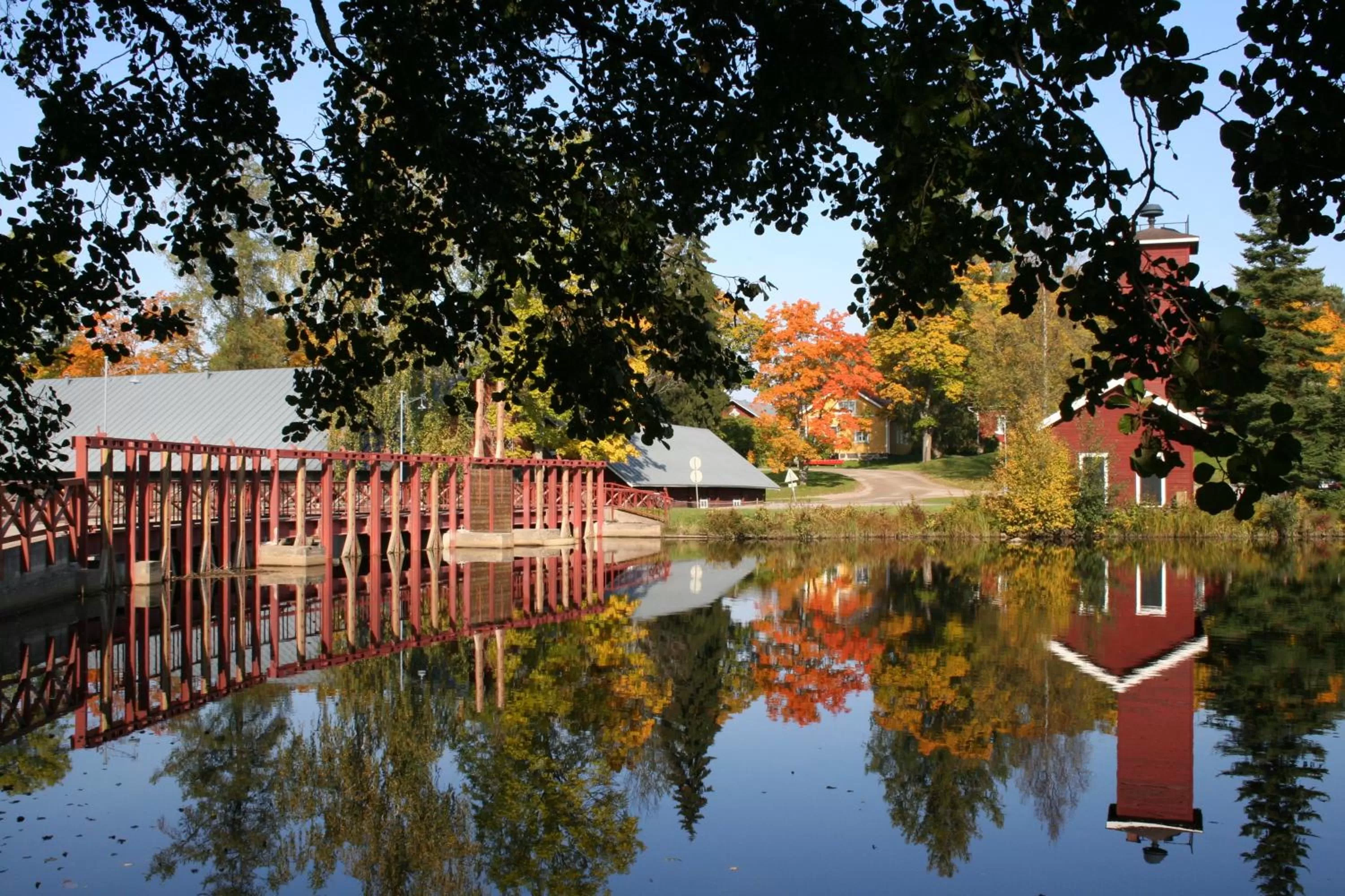 Neighbourhood in Ahlströmin Ruukki Noormarkku