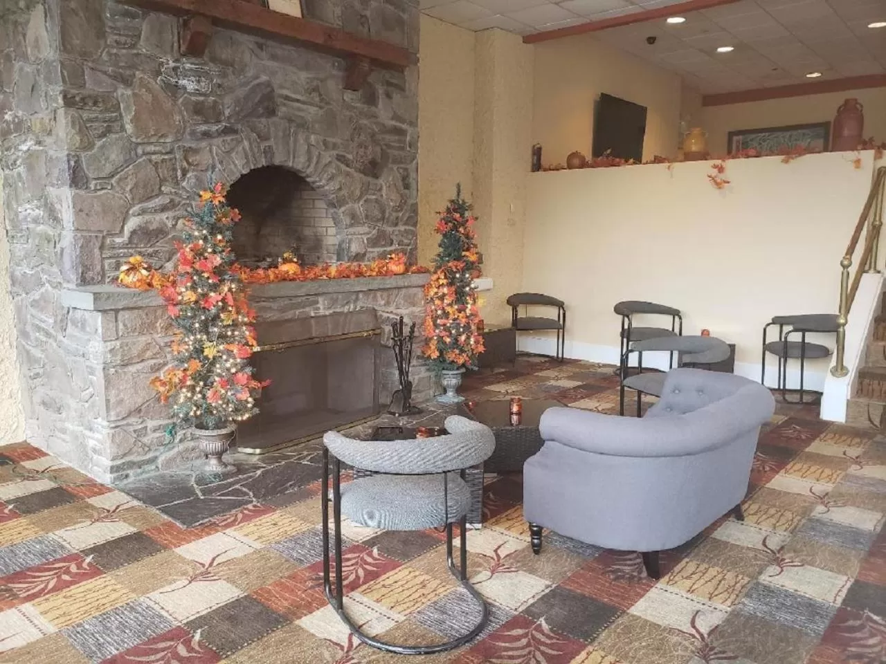 fireplace in Chateau Resort & Conference Center