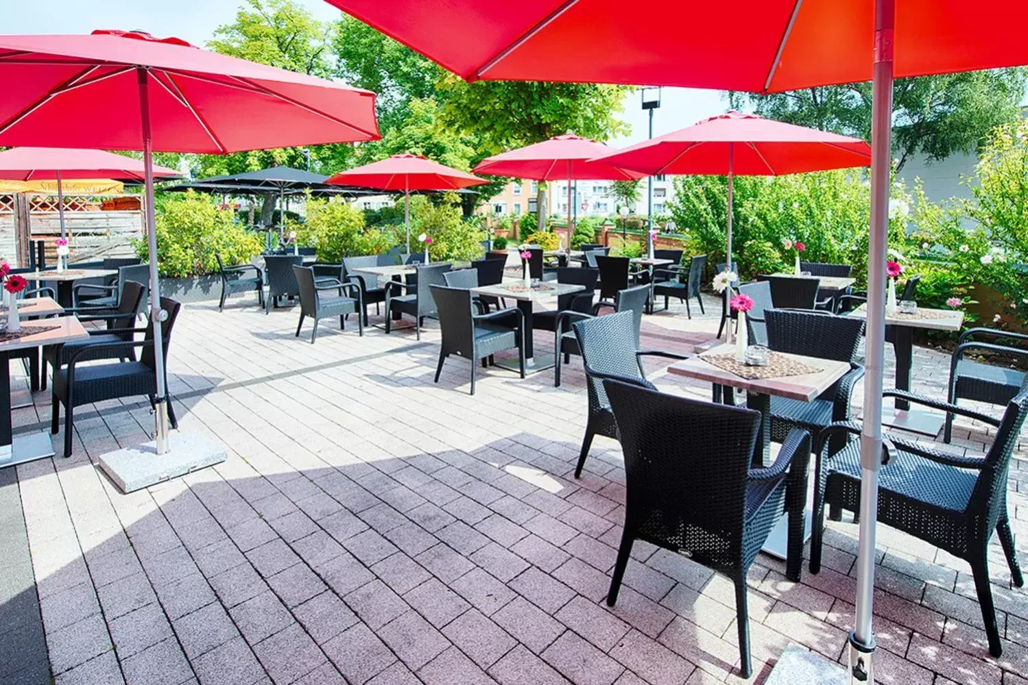 Balcony/Terrace in ACHAT Hotel Offenbach Plaza