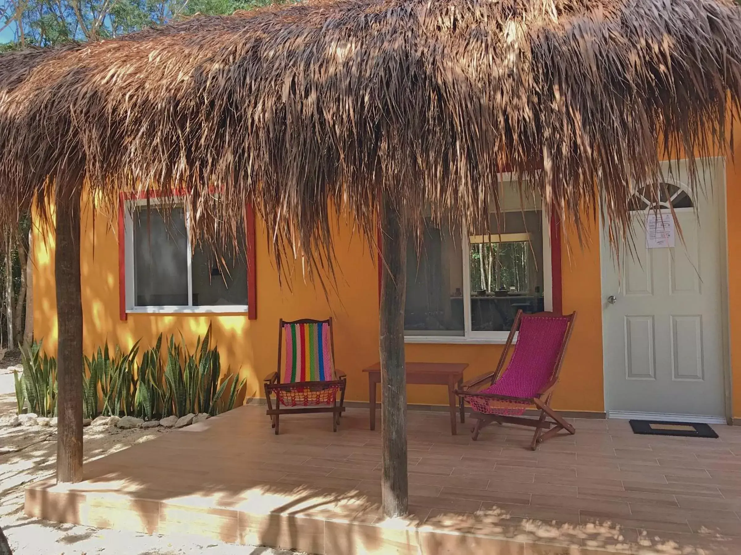 Patio in Casa Kaan Calakmul