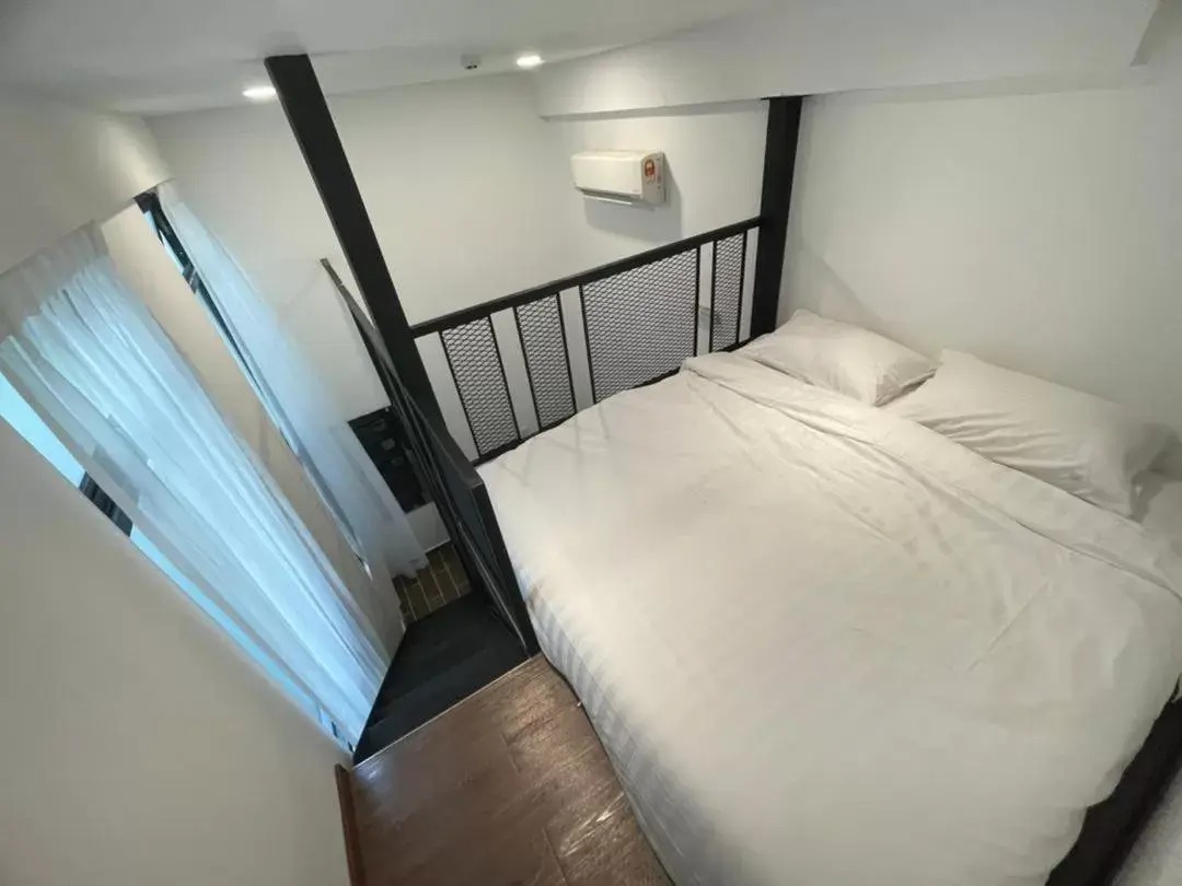 Bed in The Magazine Boutique Hotel Bed in The Magazine Boutique Hotel