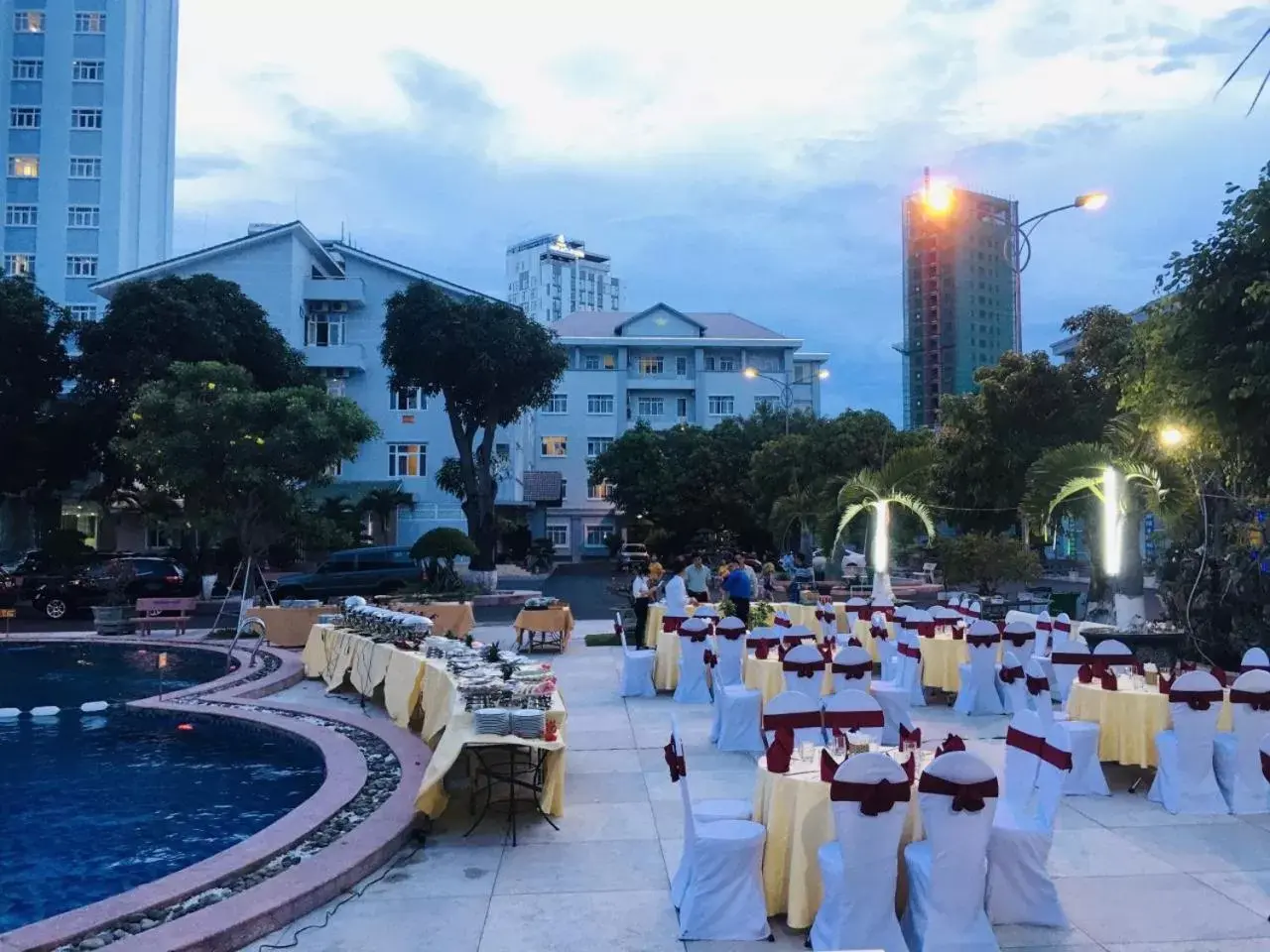 Swimming pool in Sky Beach D20 Nha Trang Swimming pool in Sky Beach D20 Nha Trang