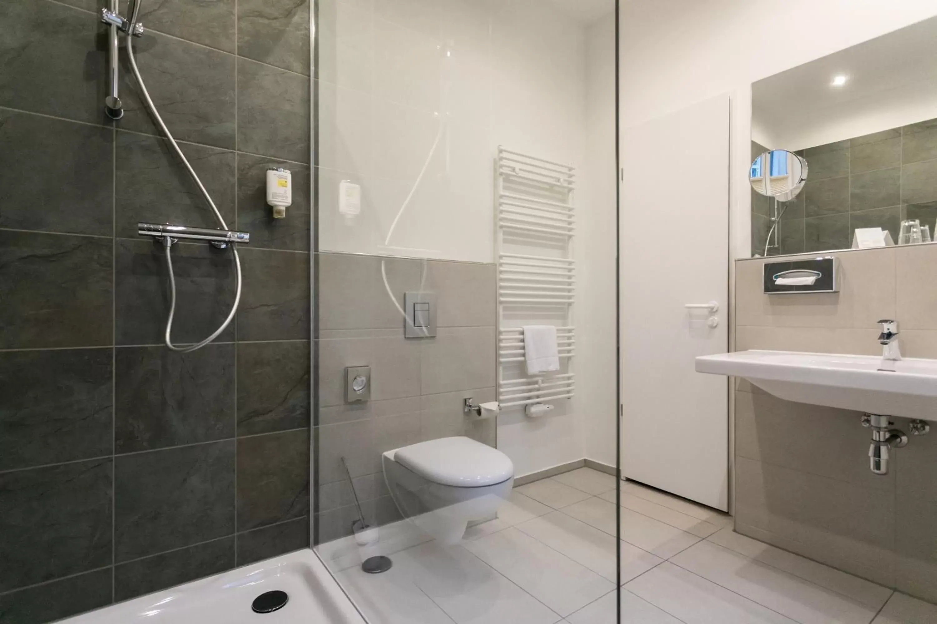 Shower, Bathroom in martas Hotel Allegra Berlin
