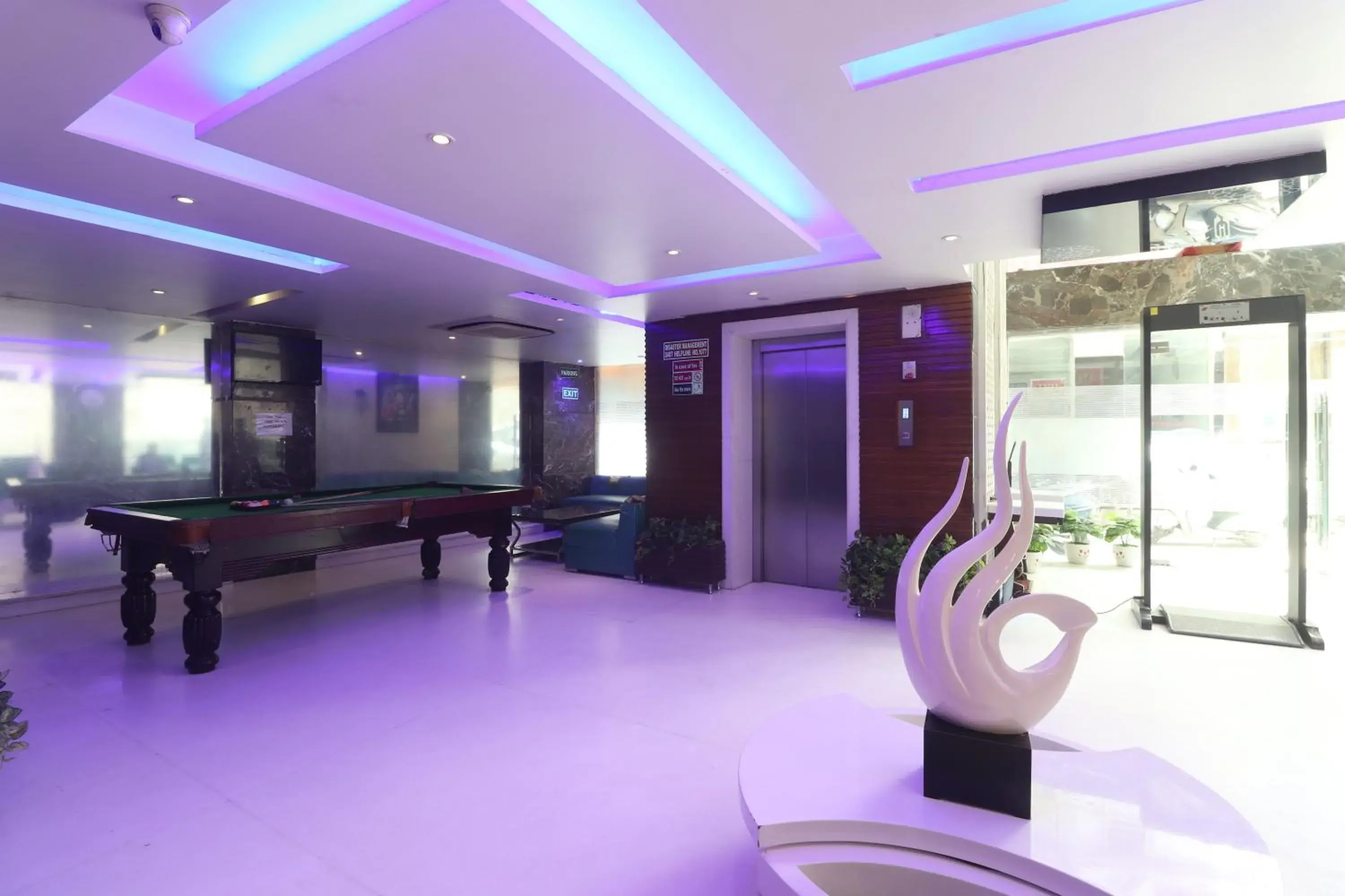 Lobby or reception in Hotel Uppal International - New Delhi Railway Station - Paharganj