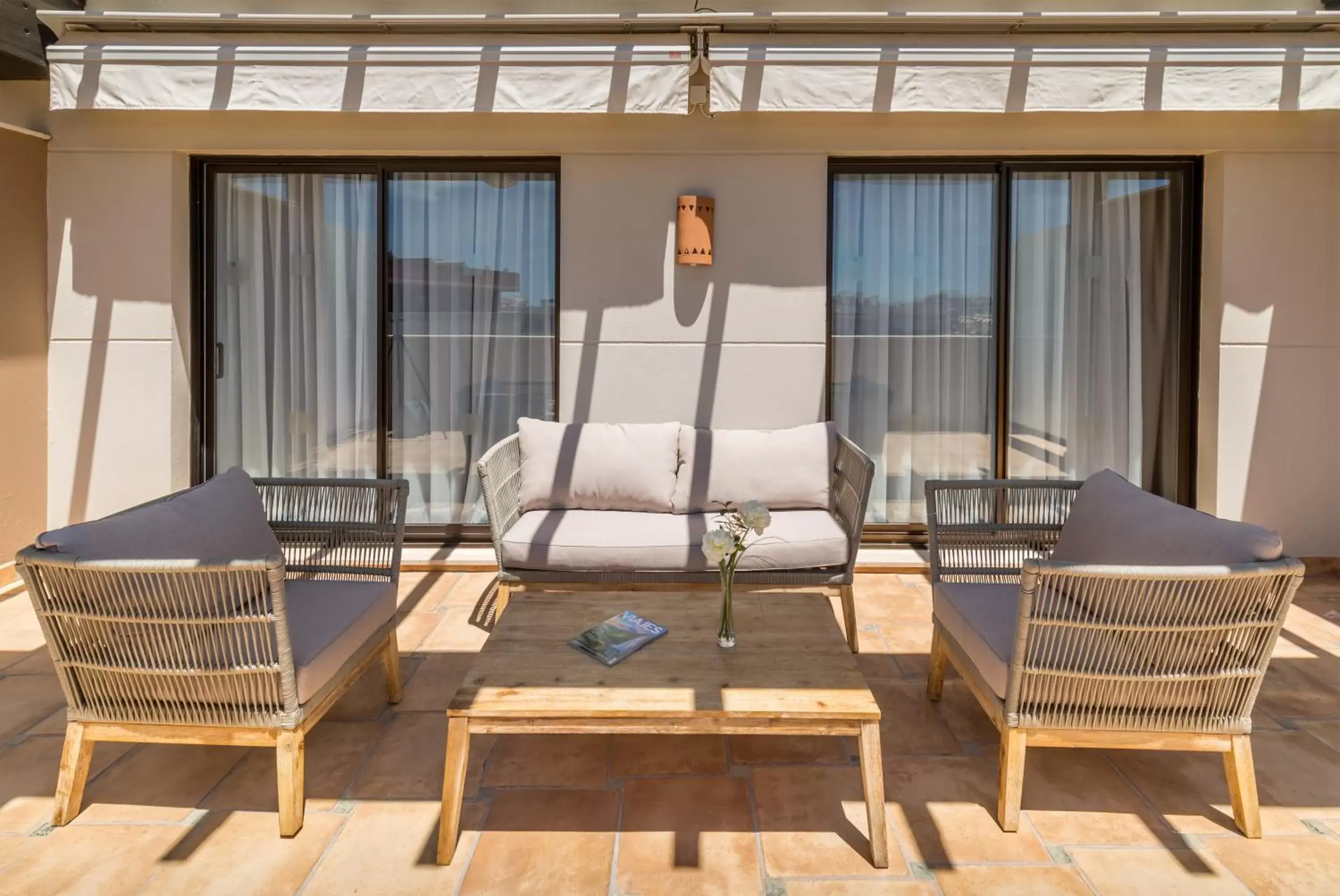 Balcony/Terrace, Seating Area in Barceló Marbella