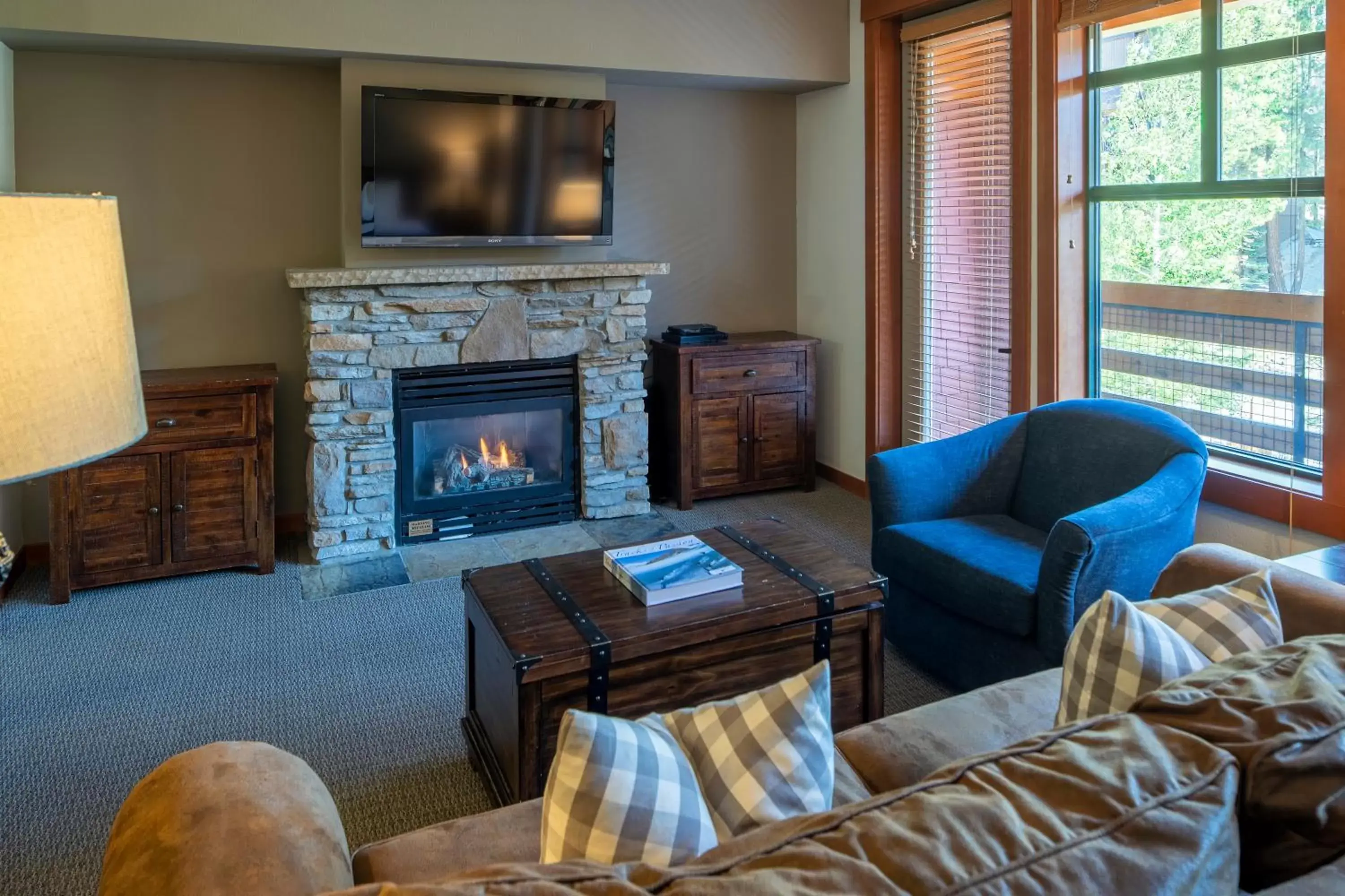 Seating Area in The Village Lodge