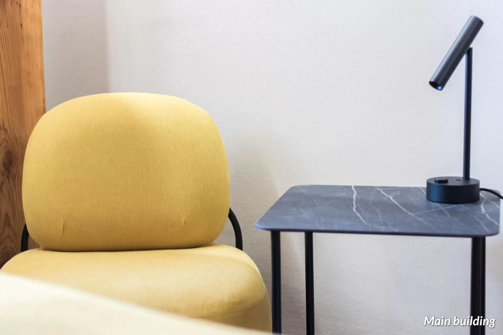 Seating area in Hotel Spichrz