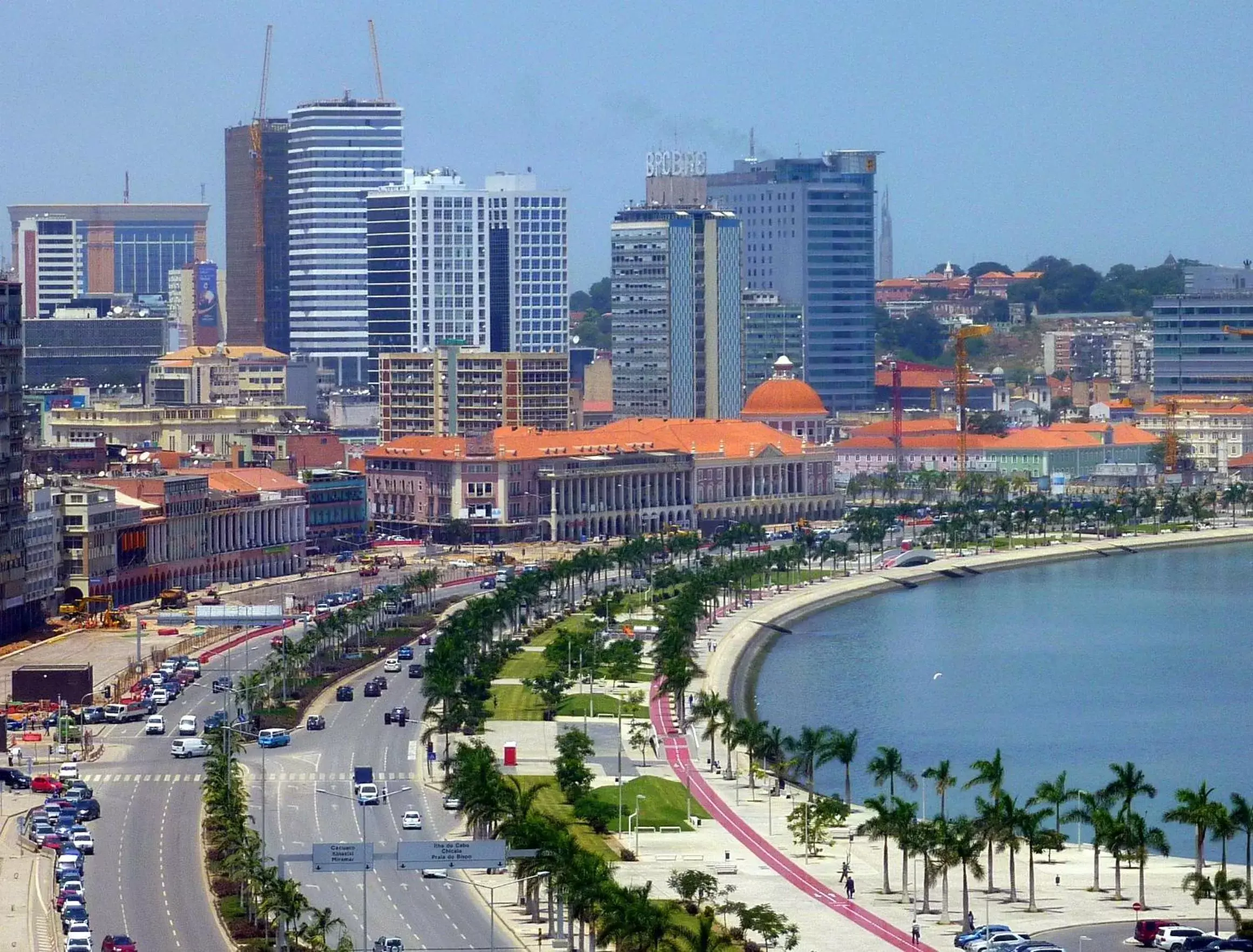 Bird's eye view in Hotel Presidente Luanda