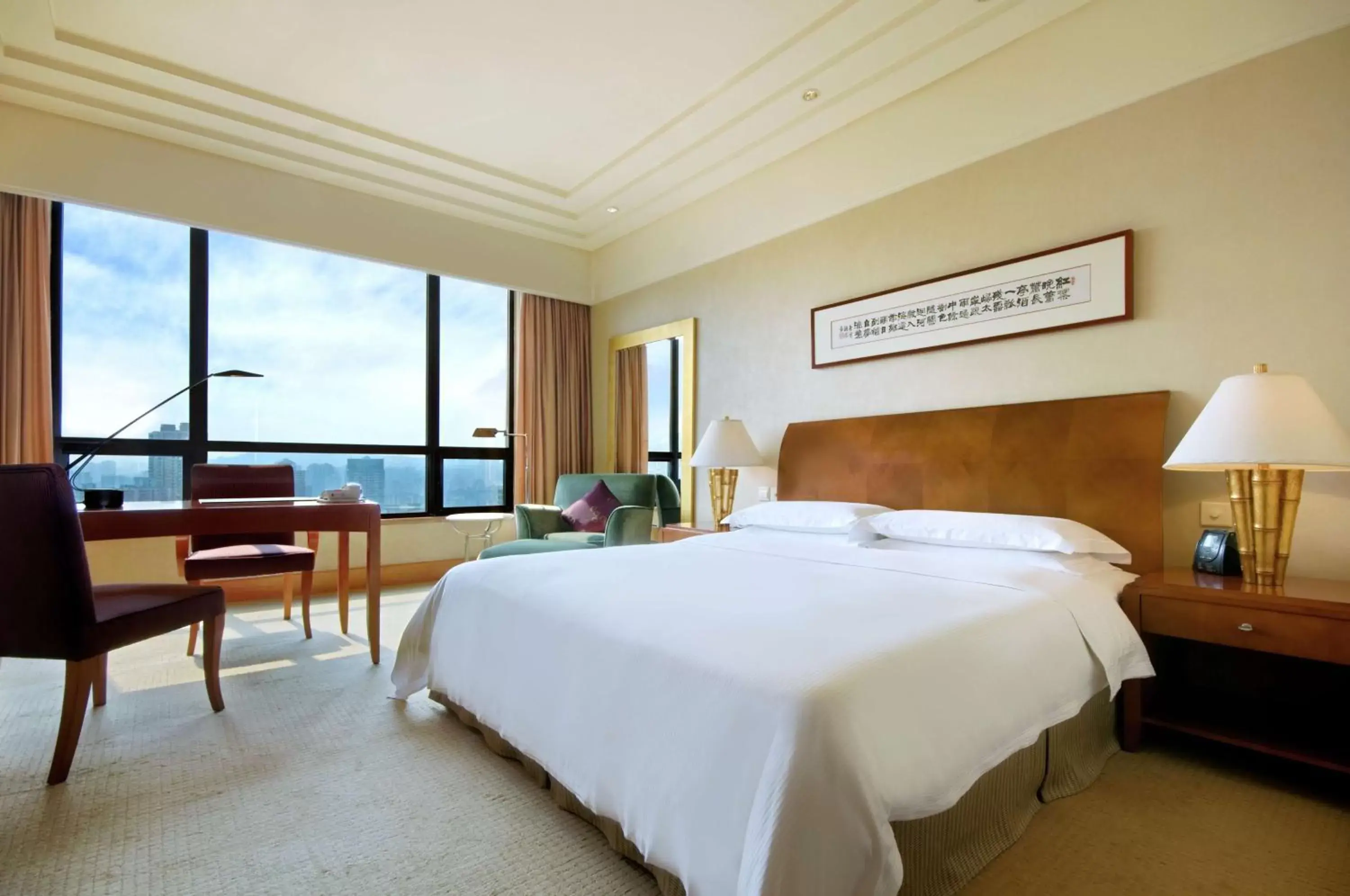 Bed in Hilton Chongqing