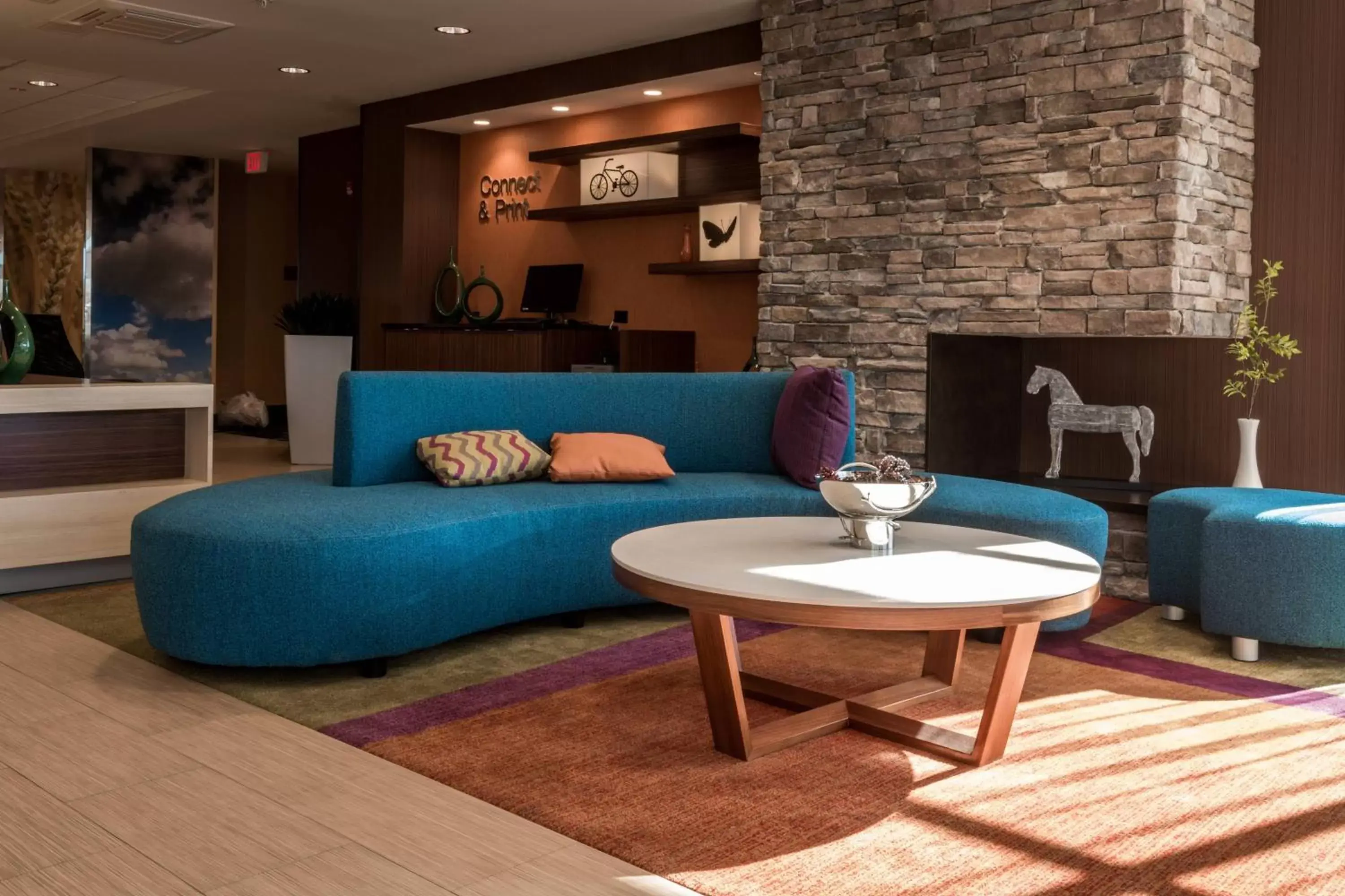 Lobby or reception, Seating Area in Fairfield Inn & Suites by Marriott Atmore
