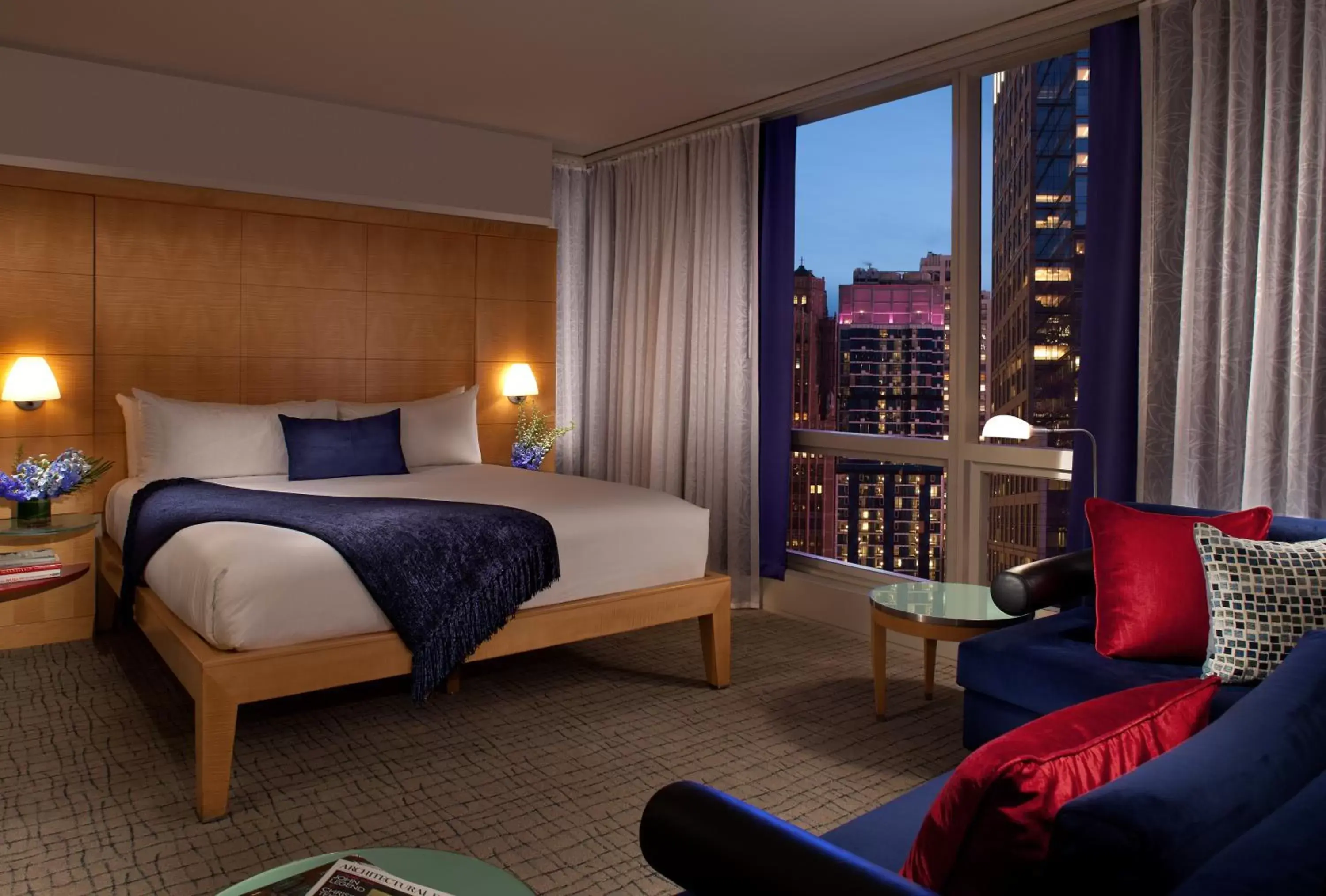 Bedroom, Bed in Millennium Premier New York Times Square