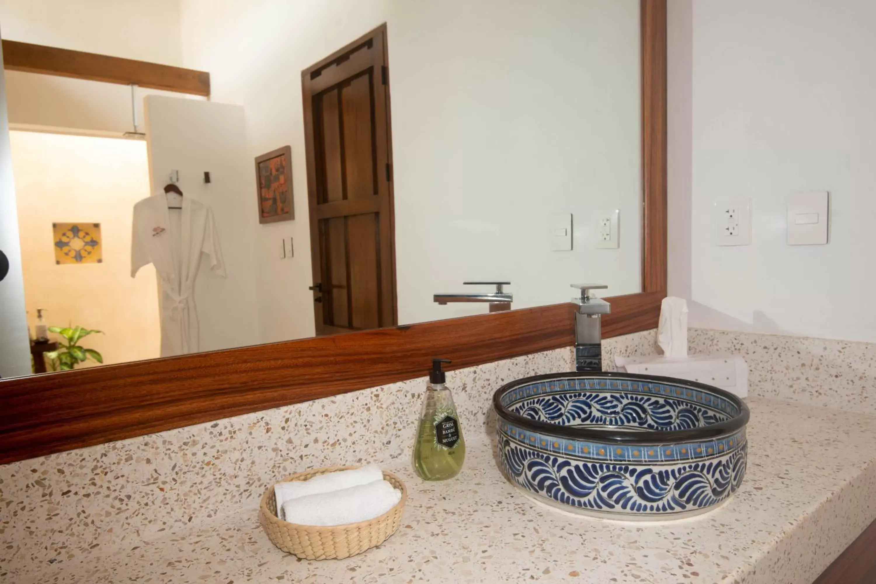 Bathroom in Hotel Posada San Juan