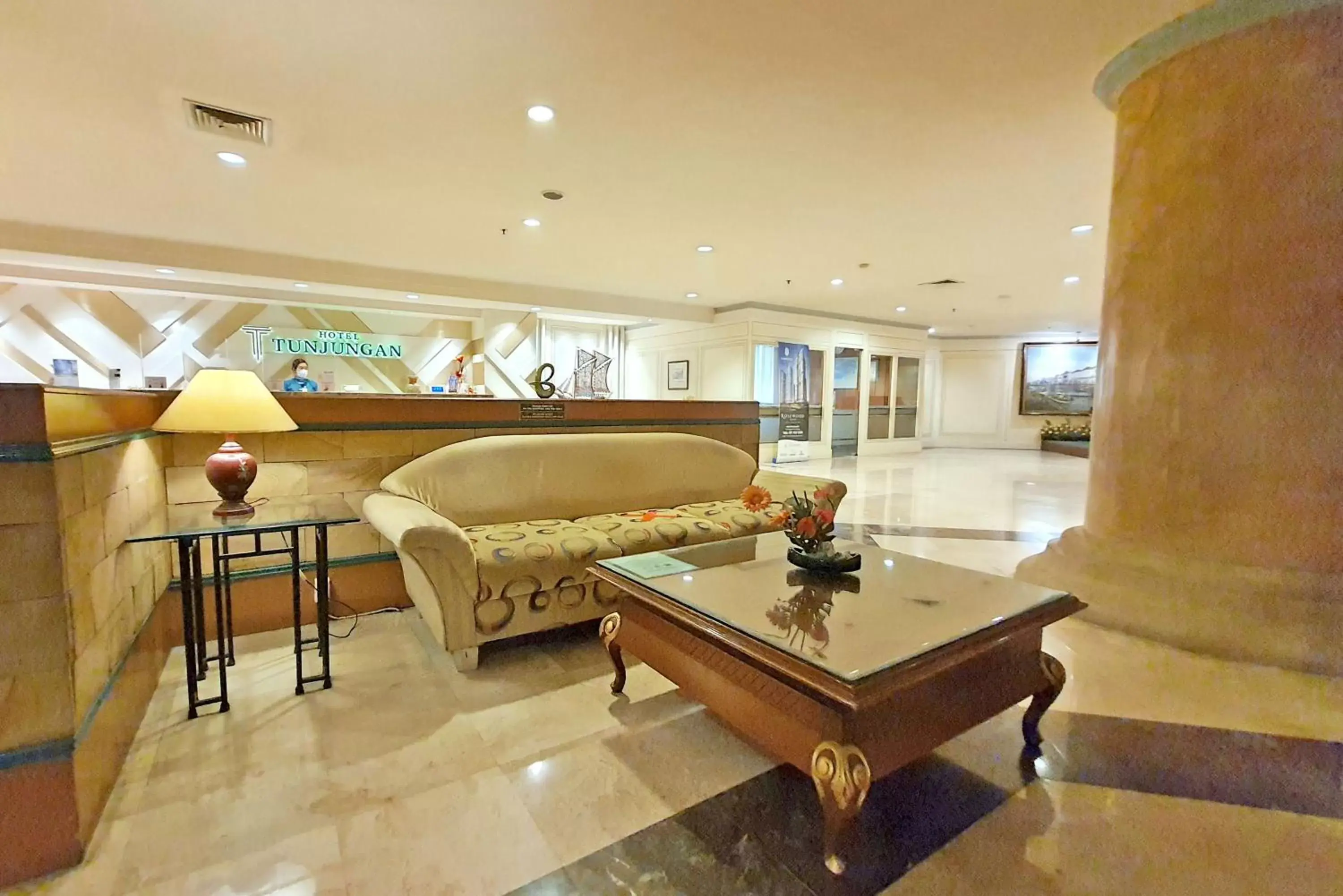 Lobby or reception in Tunjungan Hotel