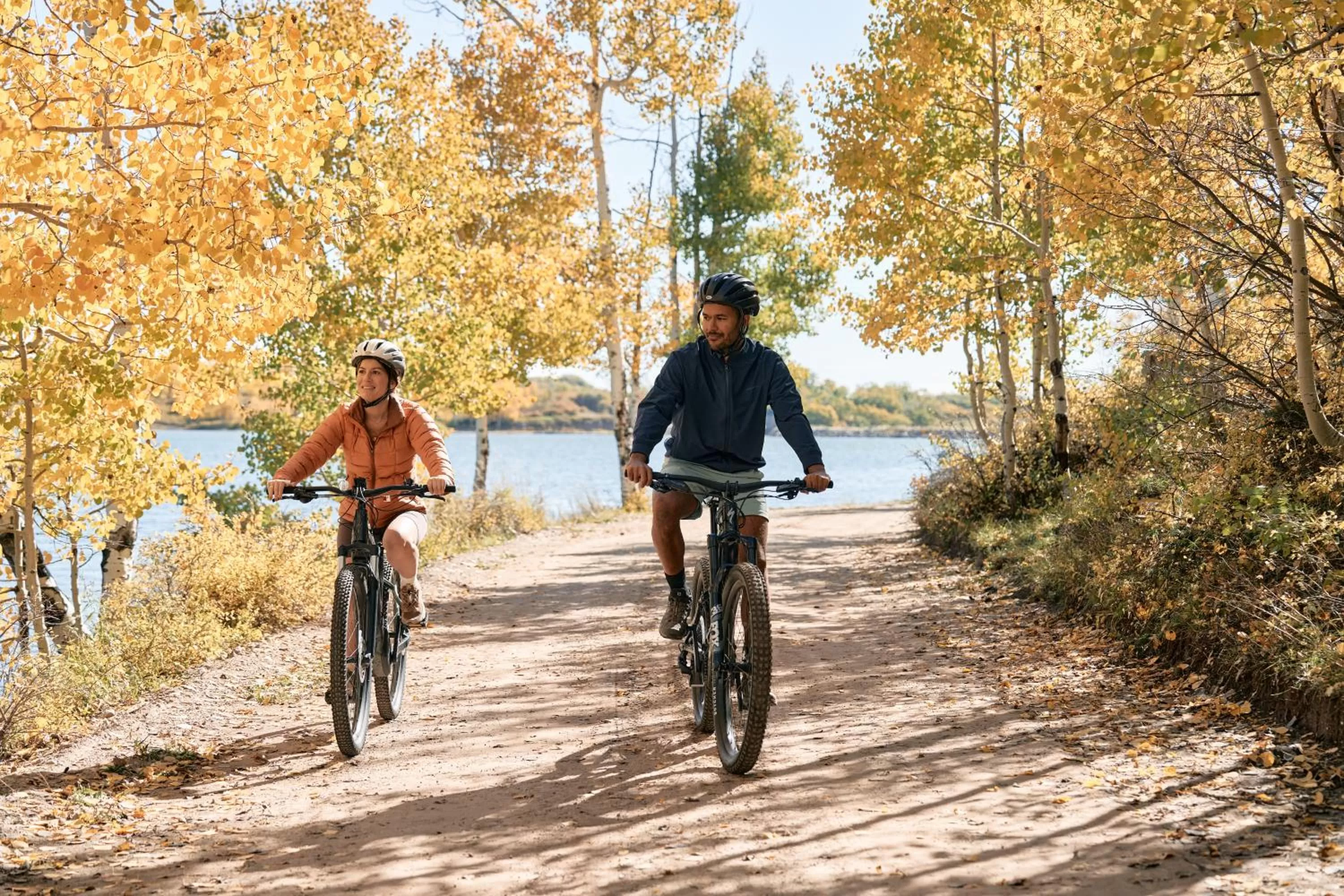 People in AutoCamp Zion