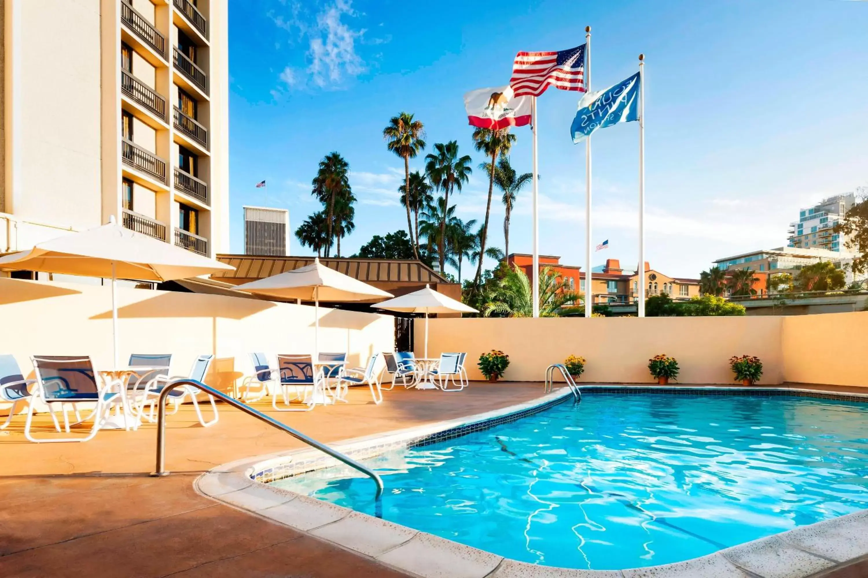 Swimming Pool in Four Points by Sheraton San Diego Downtown Little Italy