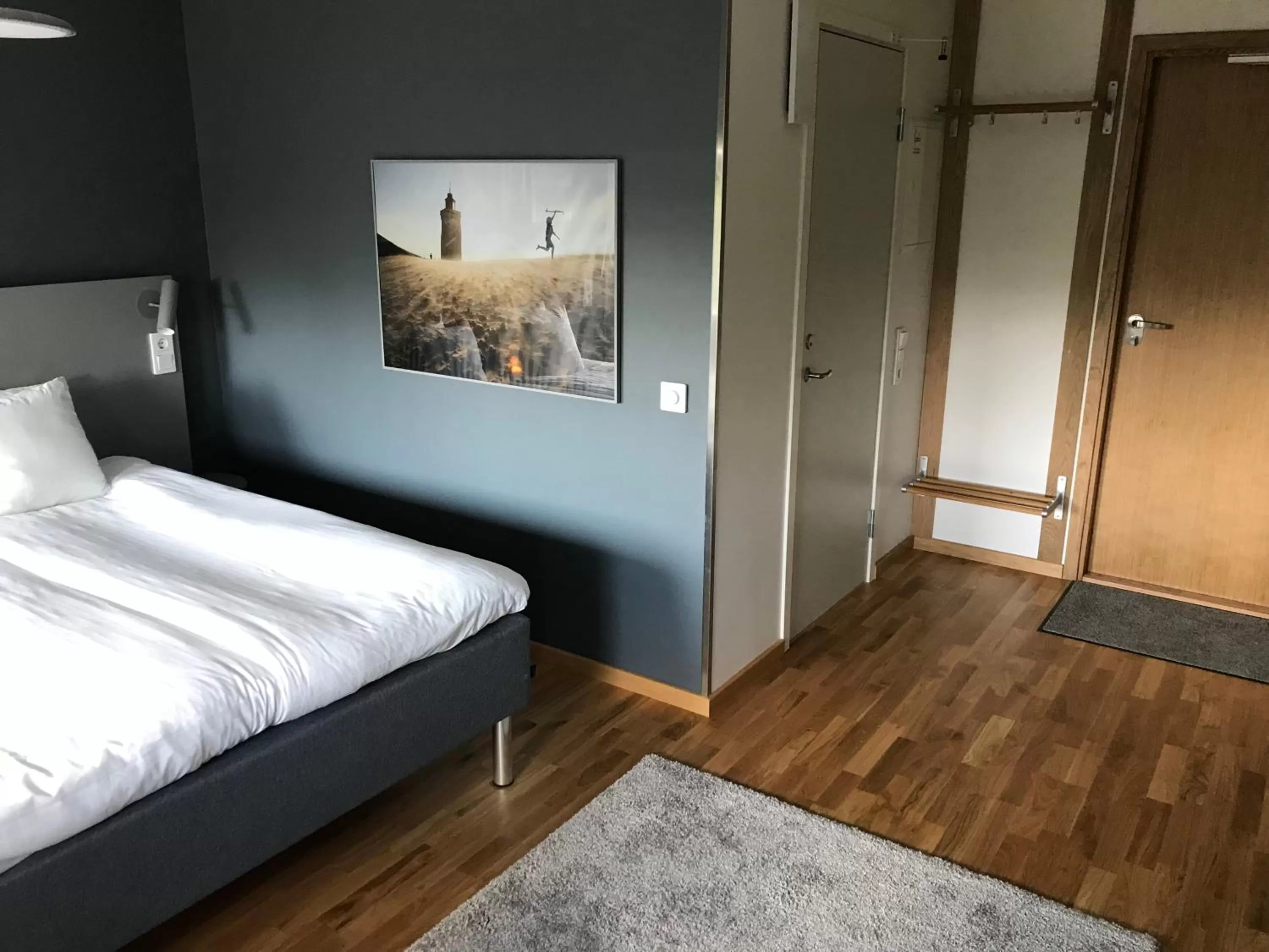 Bed in First Hotel The Studio