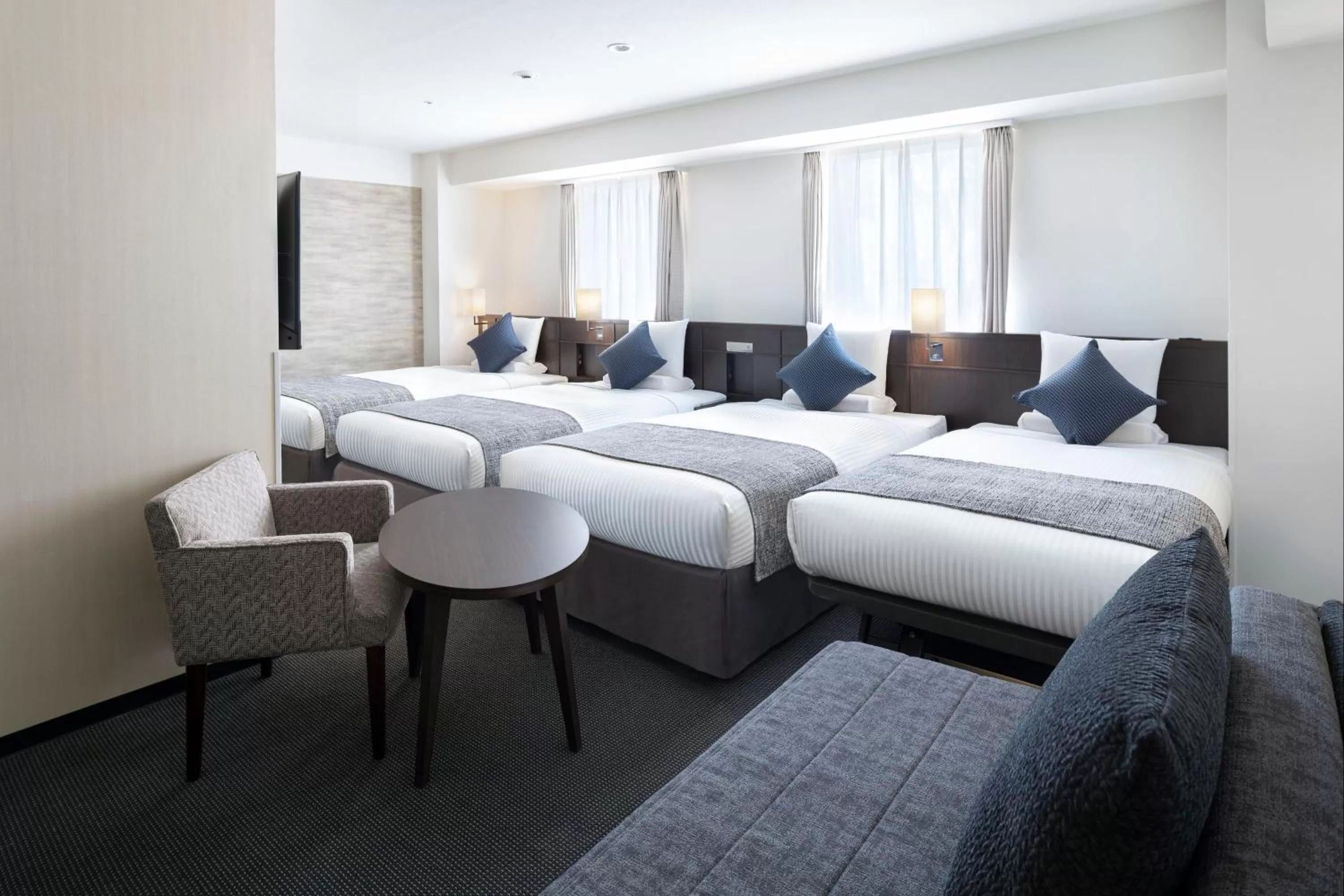 Photo of the whole room, Bed in ART HOTEL Nippori Lungwood