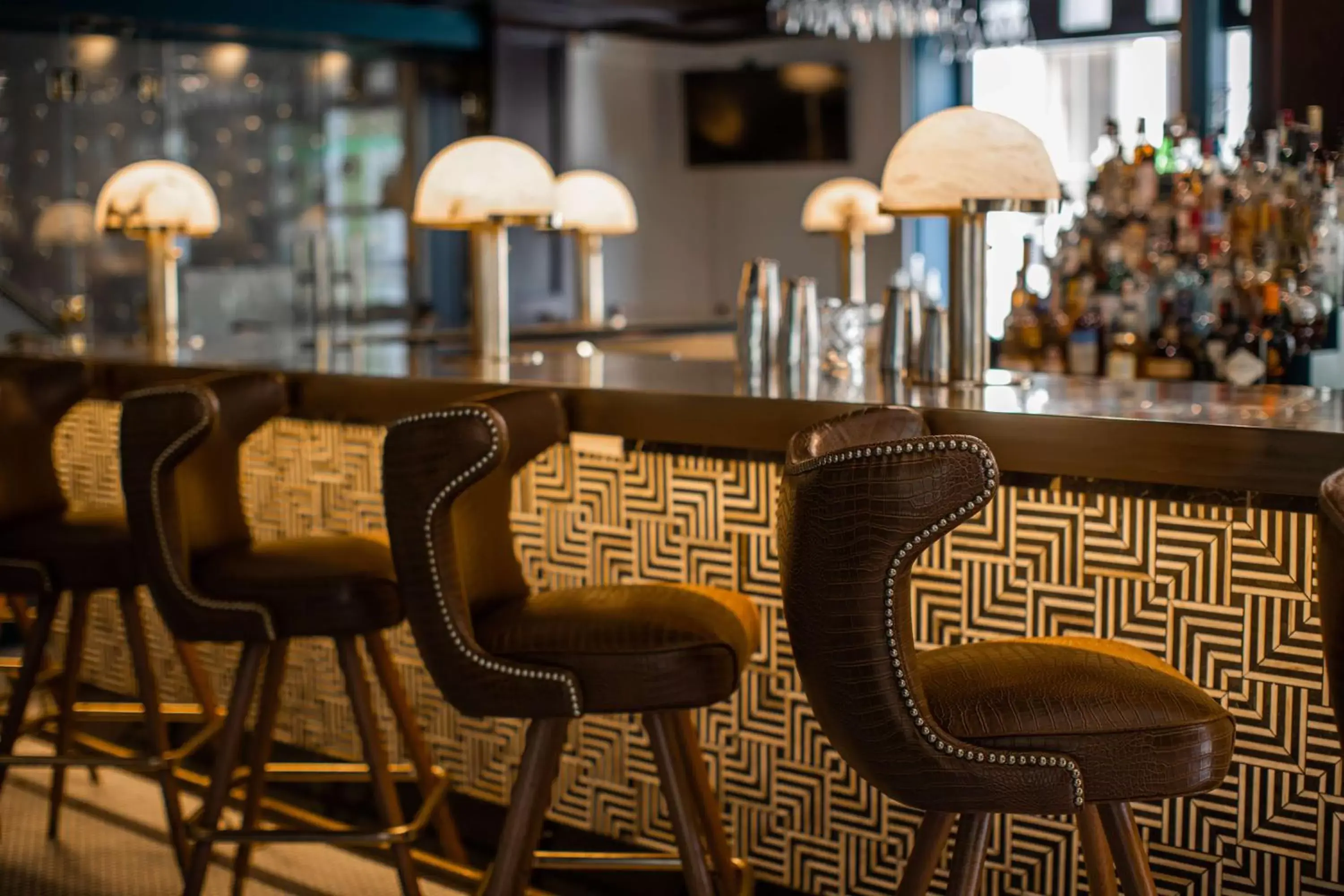 Lounge or bar in Tulsa Club Hotel Curio Collection By Hilton Lounge or bar in Tulsa Club Hotel Curio Collection By Hilton