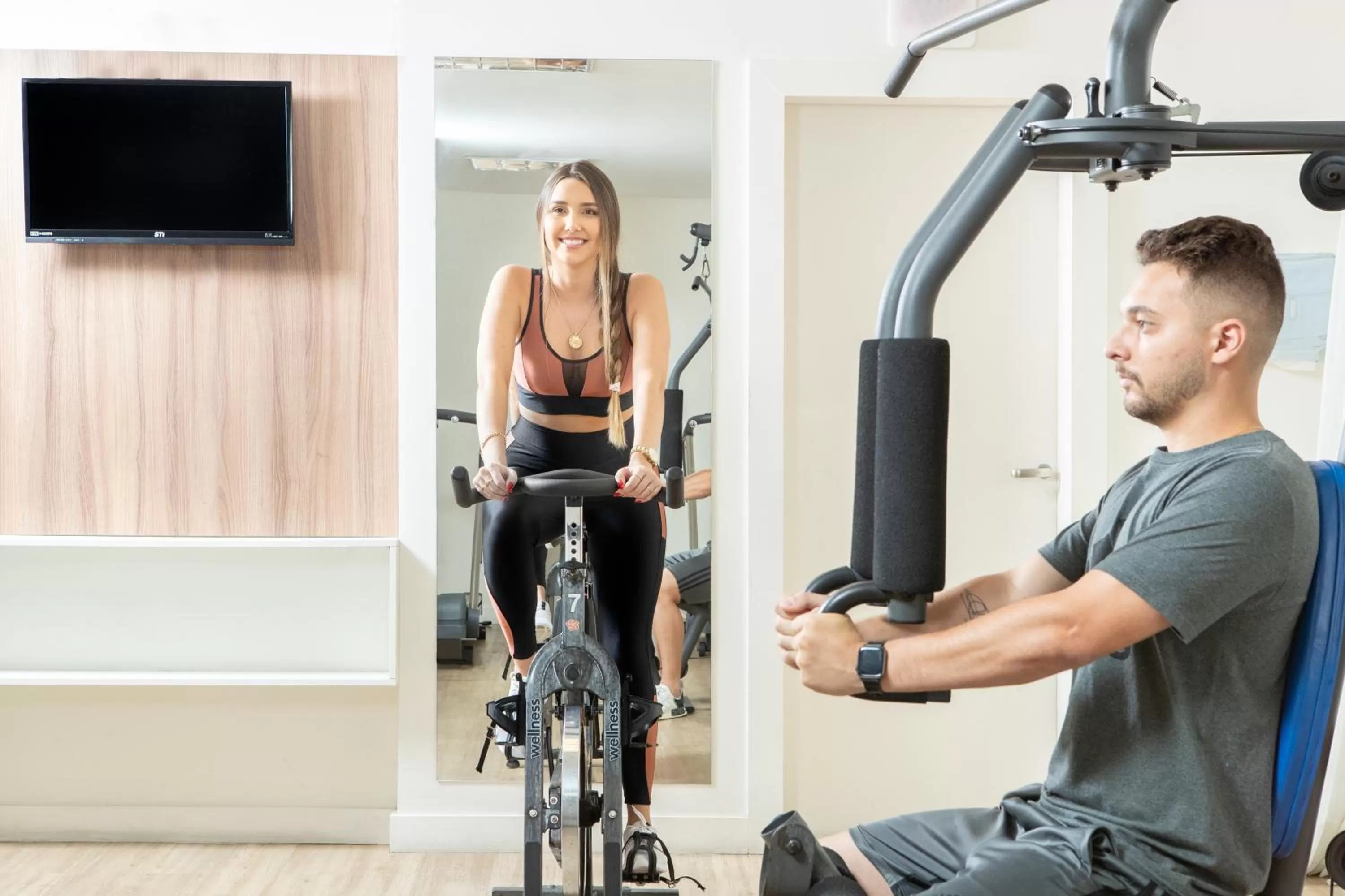 Fitness centre/facilities in Iate Hotel Centro Florianópolis