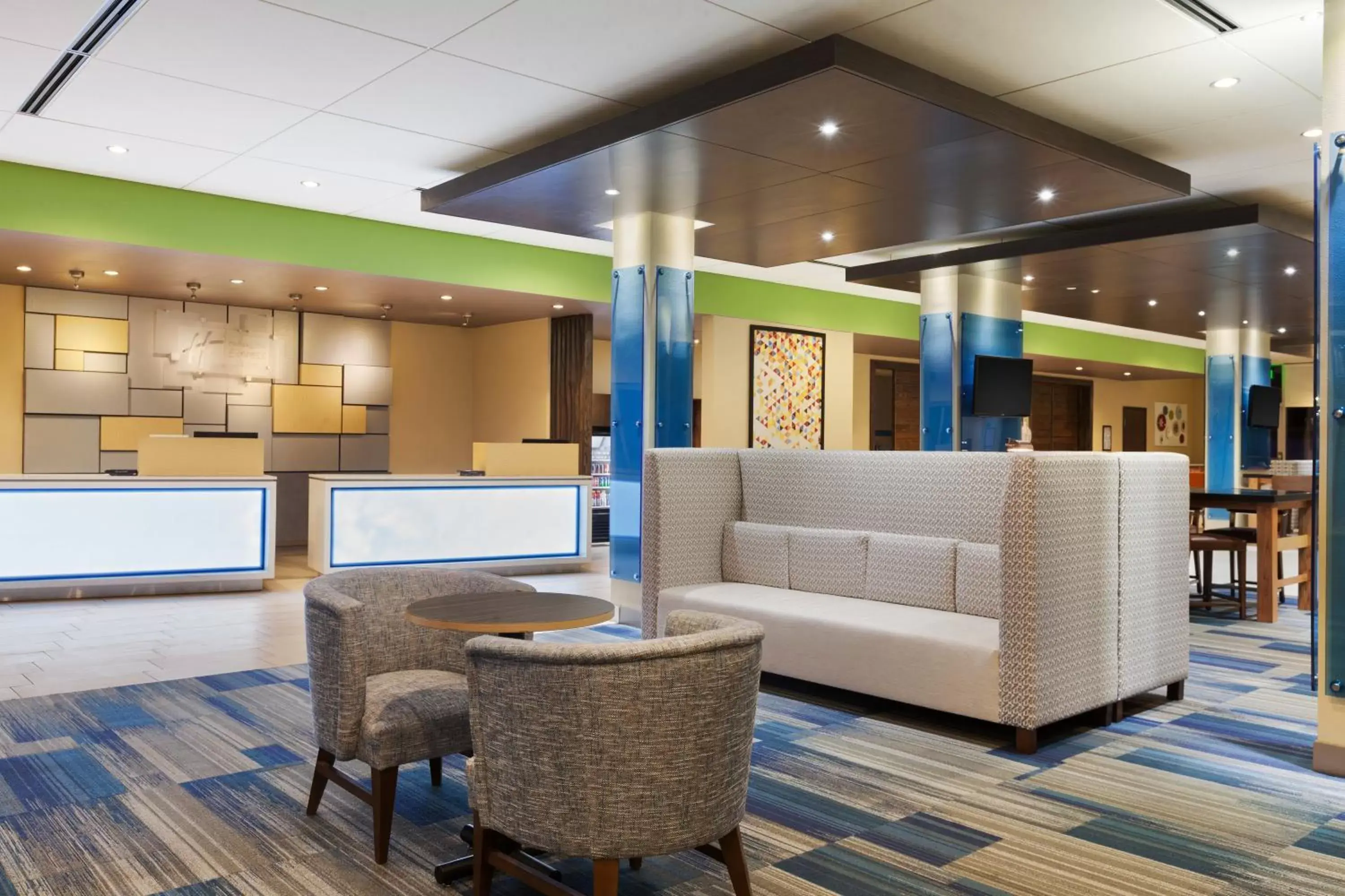 Lobby or reception in Holiday Inn Express & Suites Edinburg- Mcallen Area, an IHG Hotel Lobby or reception in Holiday Inn Express & Suites Edinburg- Mcallen Area, an IHG Hotel