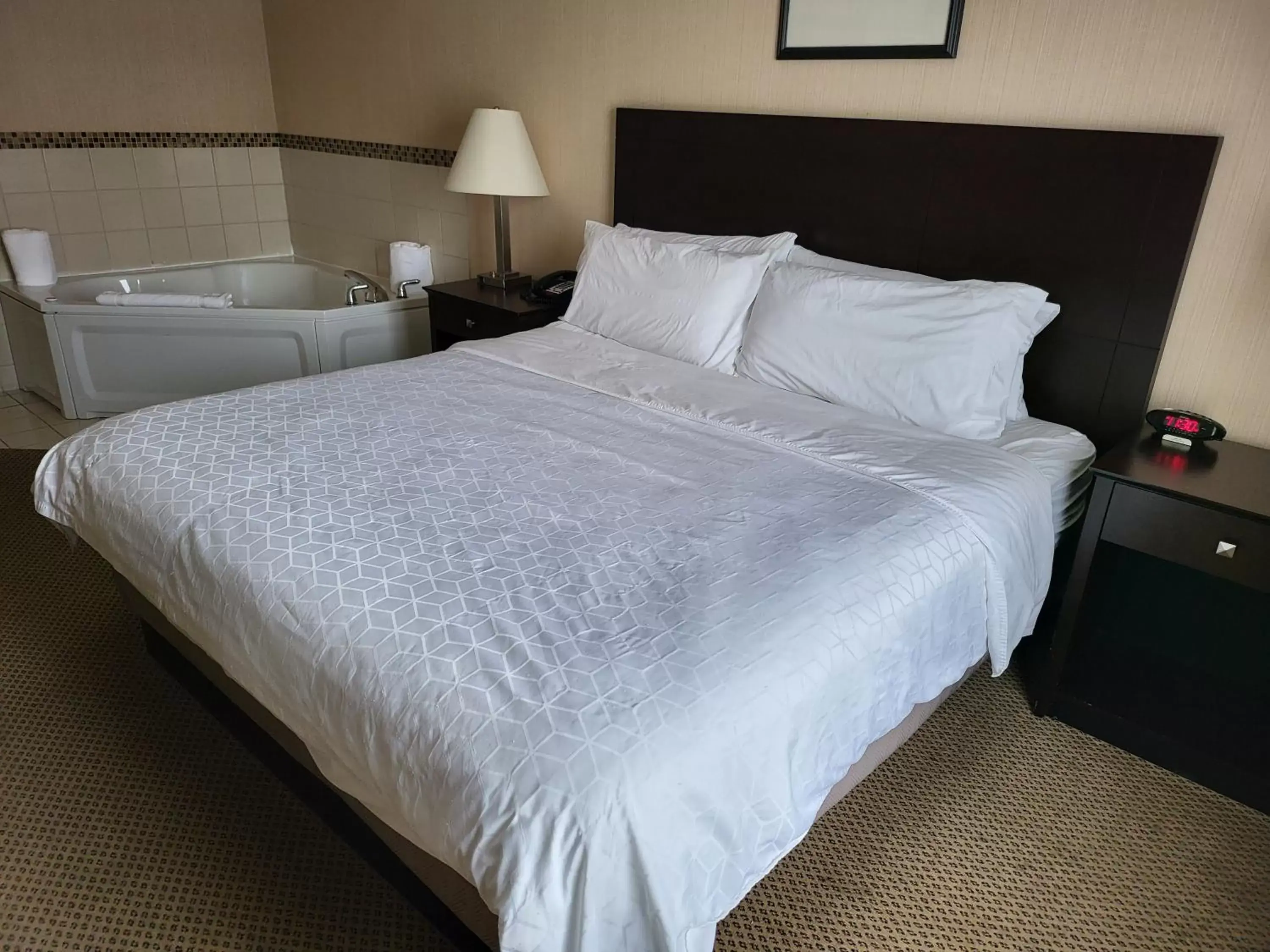 Photo of the whole room, Bed in Holiday Inn Express Hotel & Suites Tipp City, an IHG Hotel