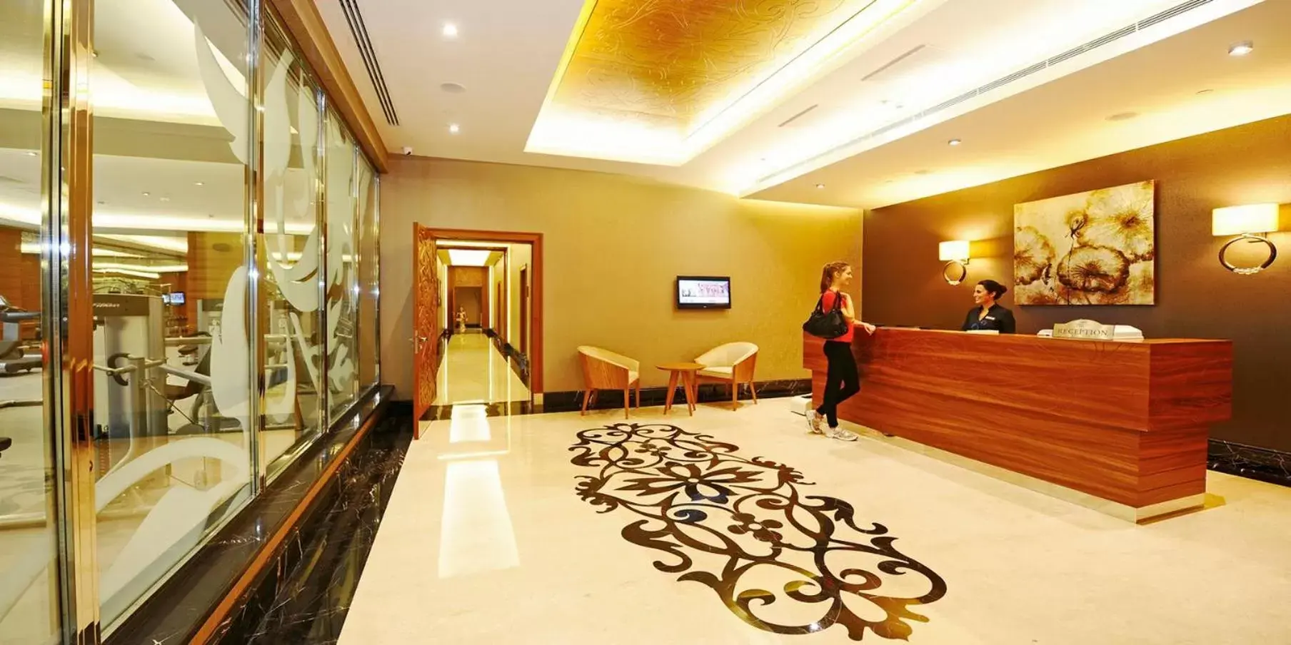 Spa and wellness centre/facilities, Lobby/Reception in Crowne Plaza Bursa Convention Center & Thermal Spa, an IHG Hotel