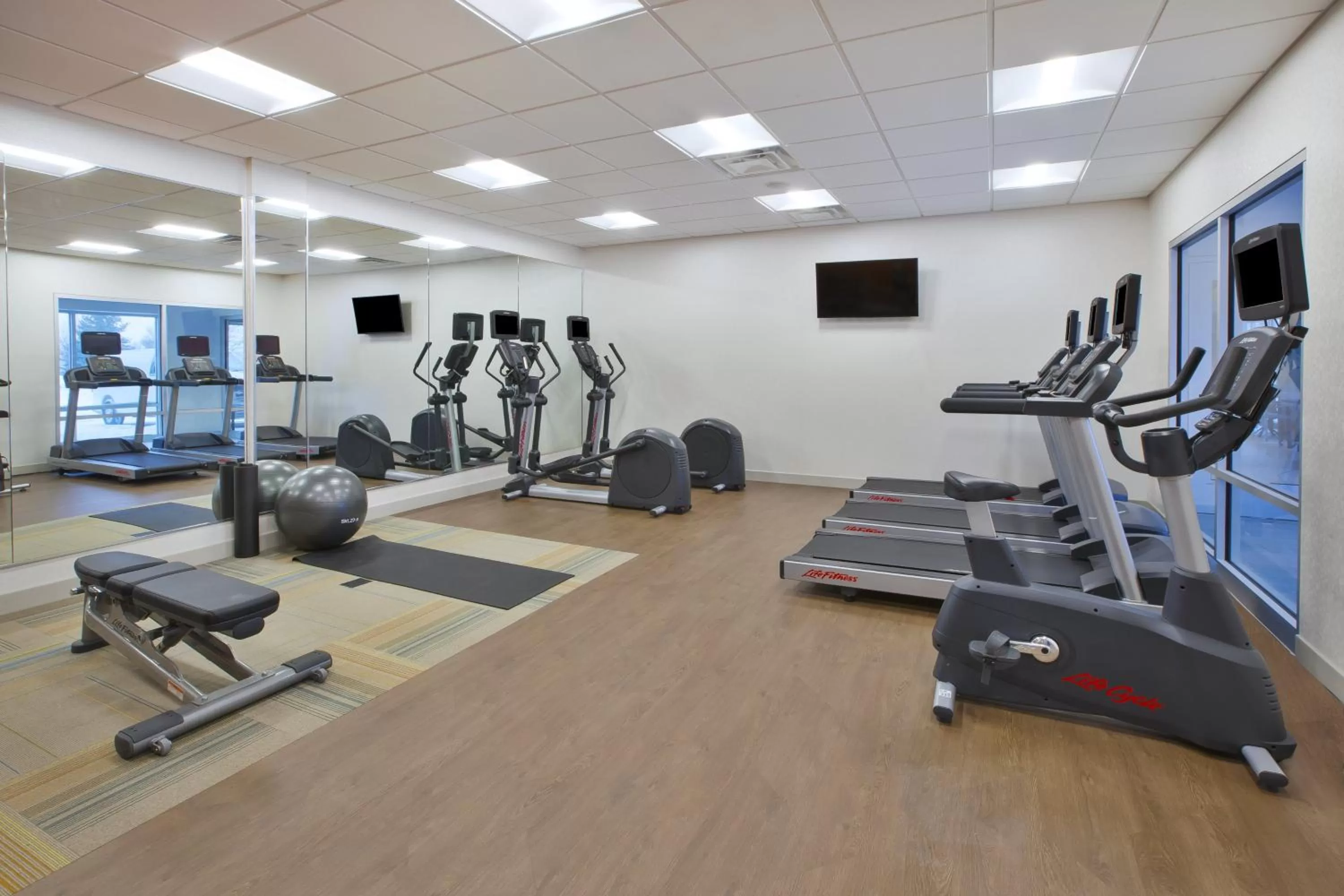 Fitness centre/facilities in Holiday Inn Express - Auburn Hills South by IHG