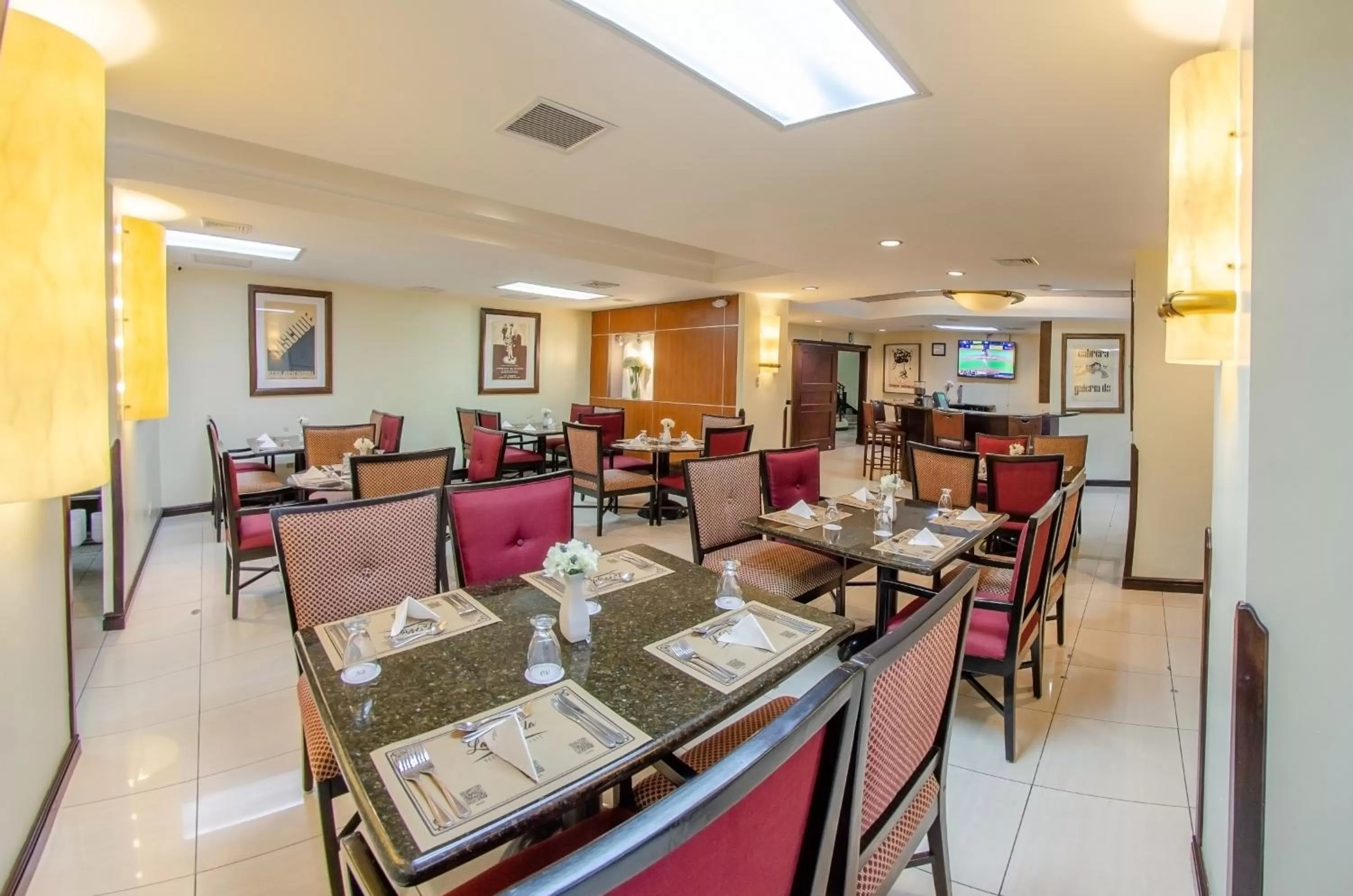 Restaurant/places to eat in Hotel Casa Veranda Guatemala