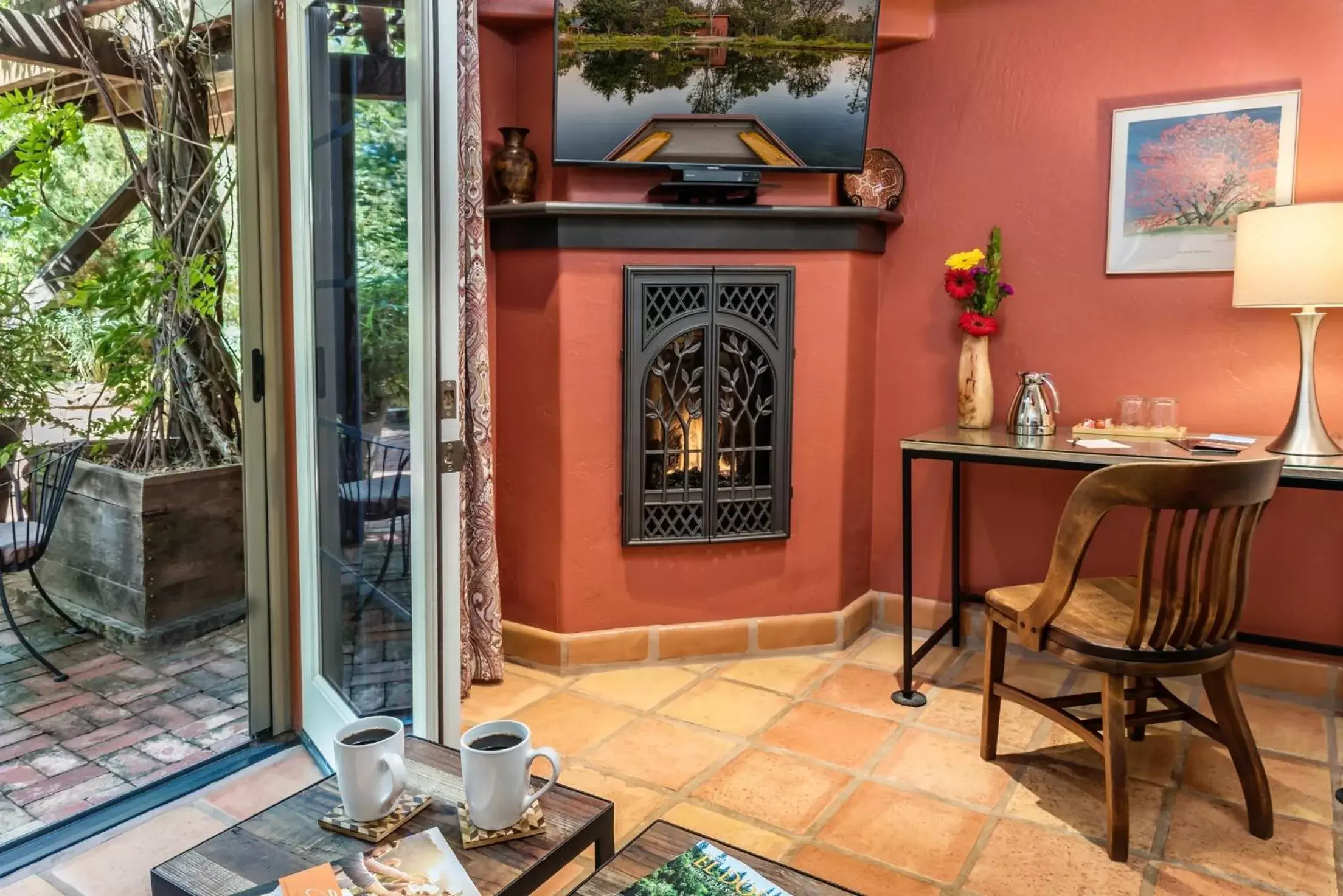 Seating area in Eden Vale Inn