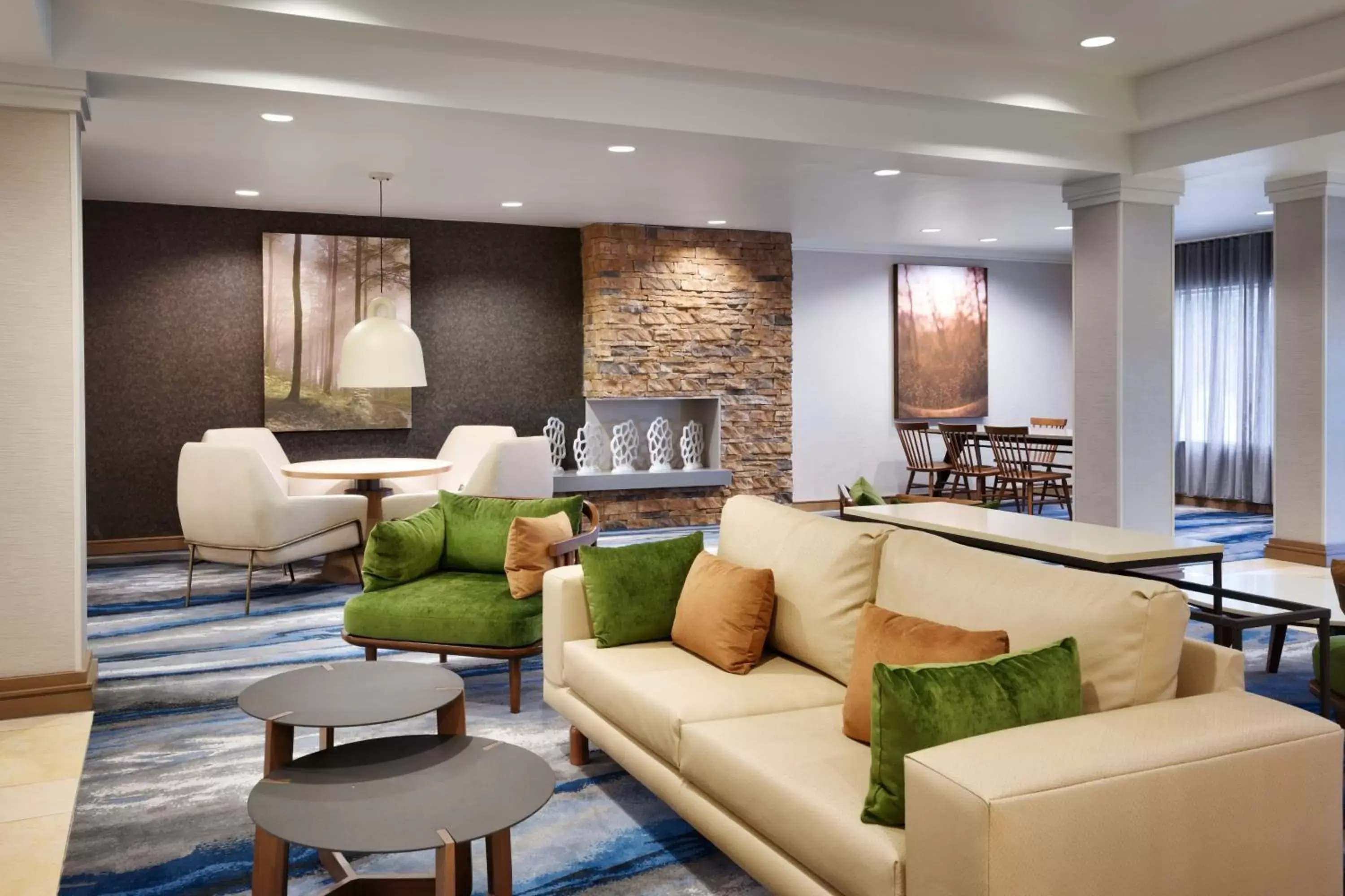 Lobby or reception, Lobby/Reception in Fairfield Inn & Suites by Marriott Albany