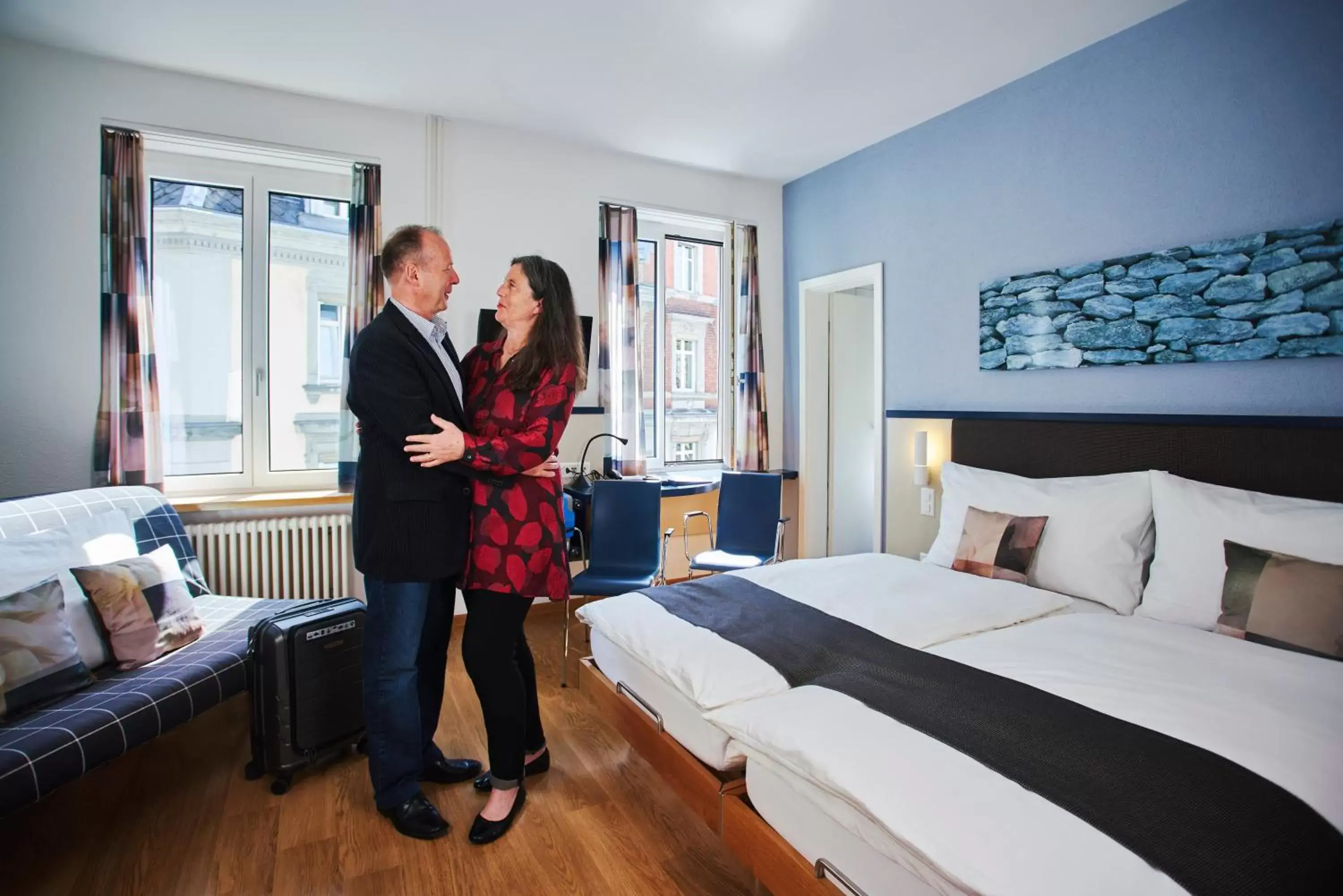 Bedroom in Hotel Bristol Zurich