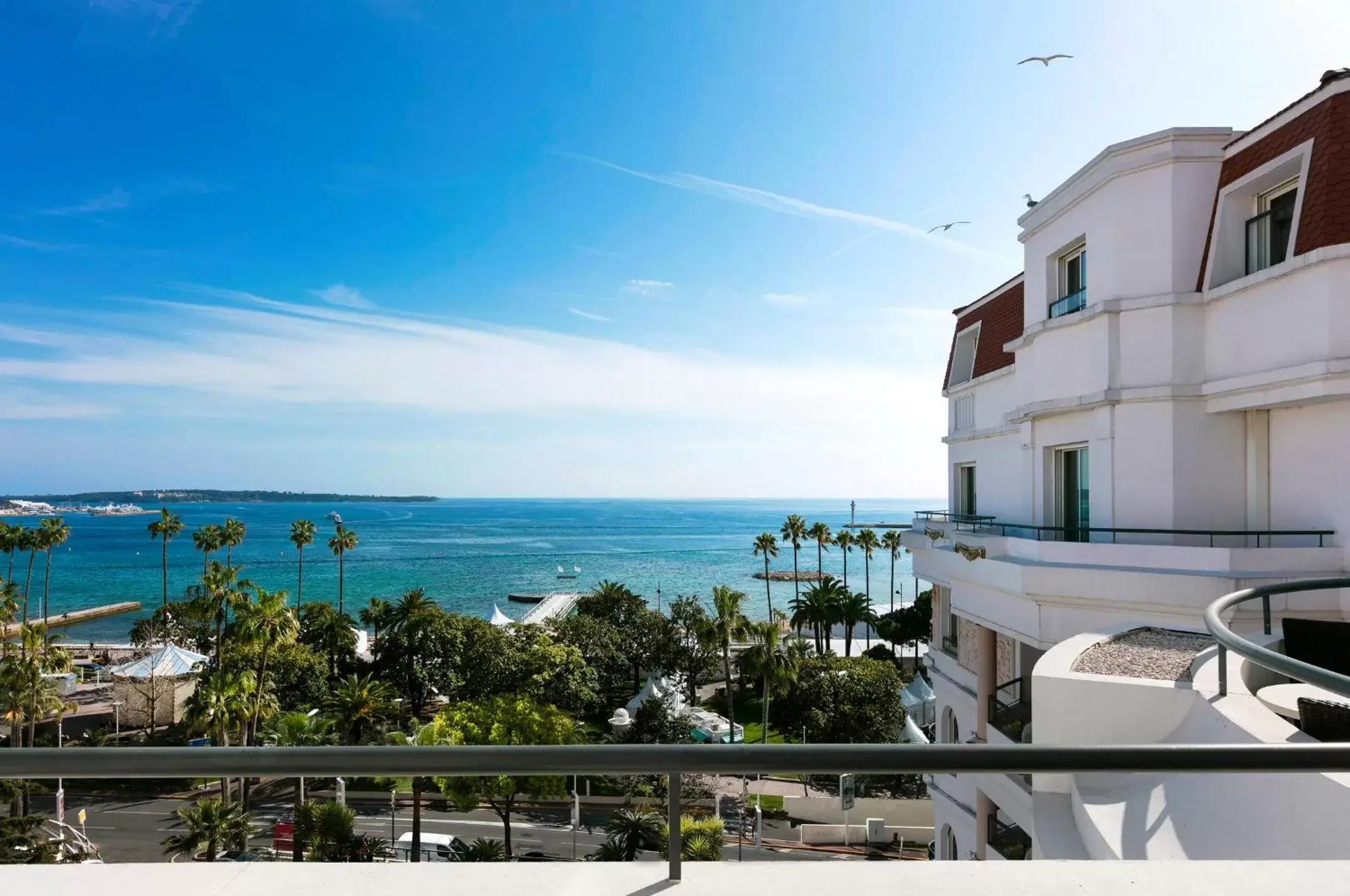 Balcony/Terrace in Hôtel Barrière Le Majestic Cannes