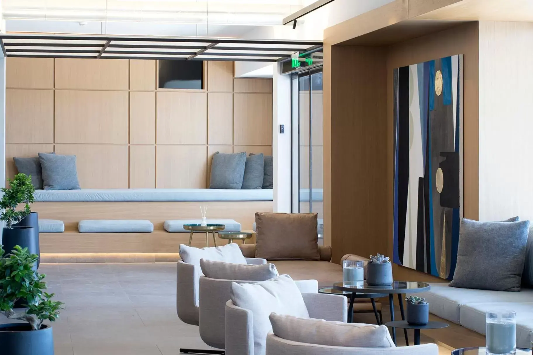 Lobby or reception in The Alex Monte Kastella, Santikos Collection Lobby or reception in The Alex Monte Kastella, Santikos Collection