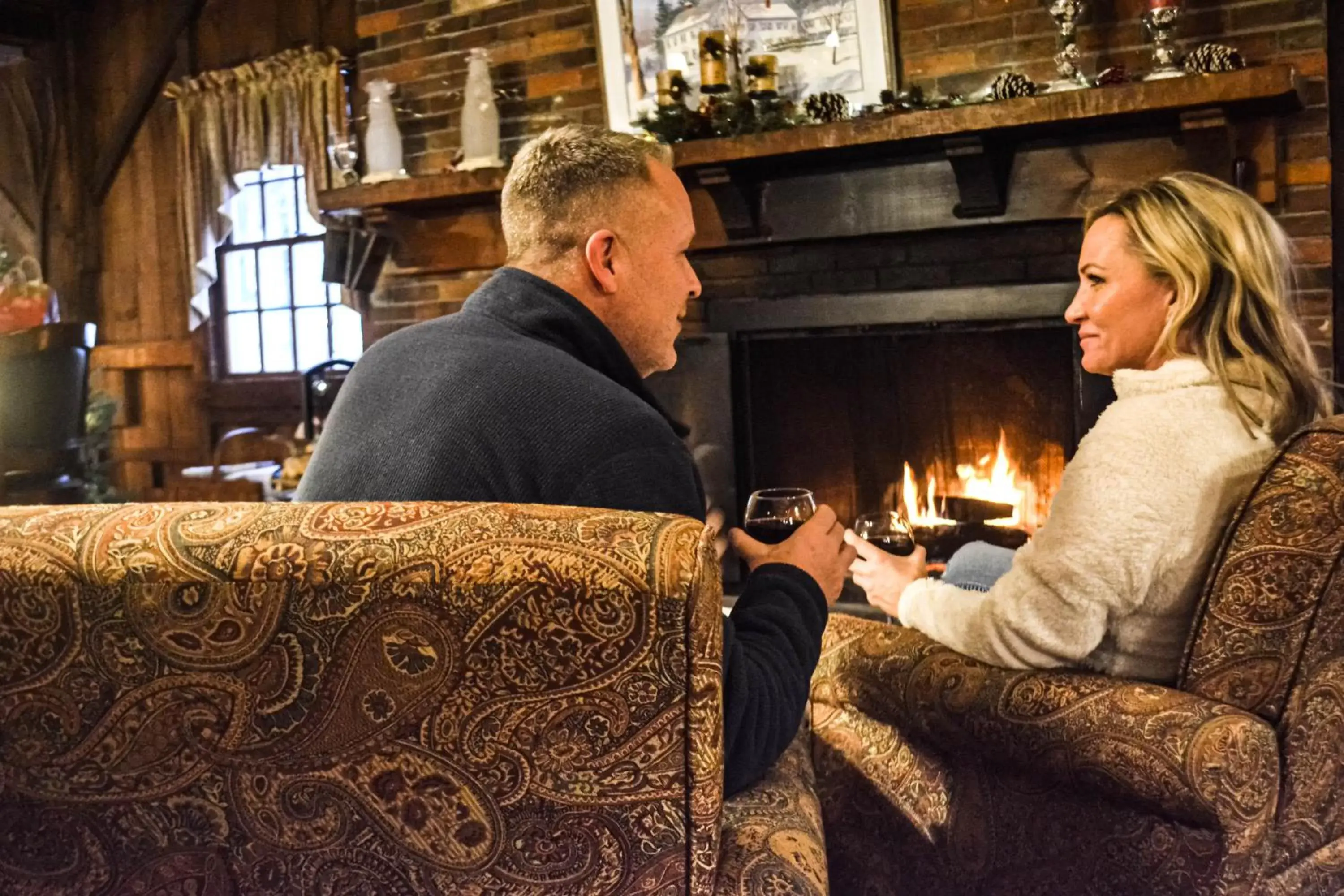 Guests in The Quechee Inn at Marshland Farm