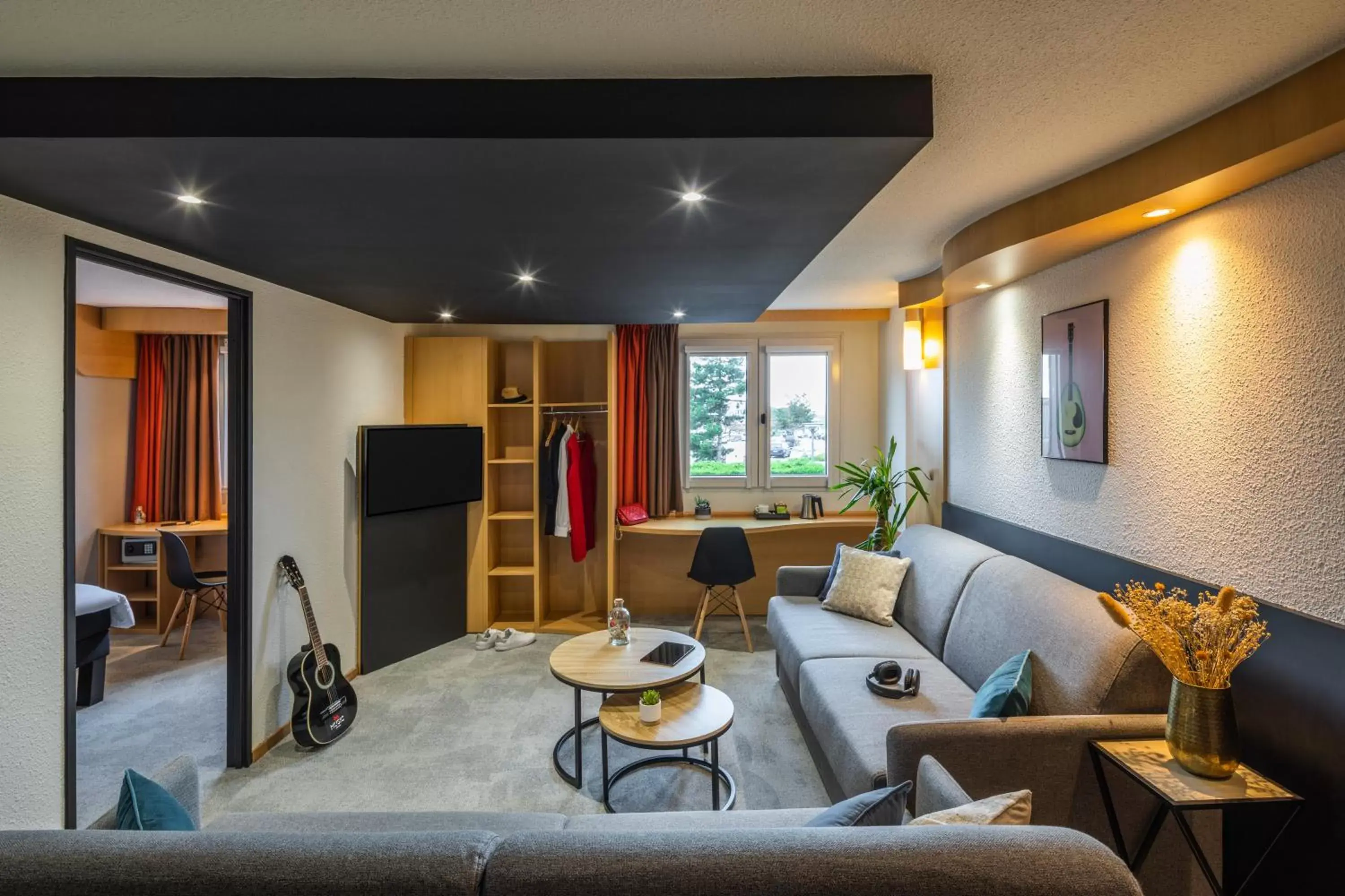 Living room, Seating Area in ibis Saint-Nazaire - Trignac