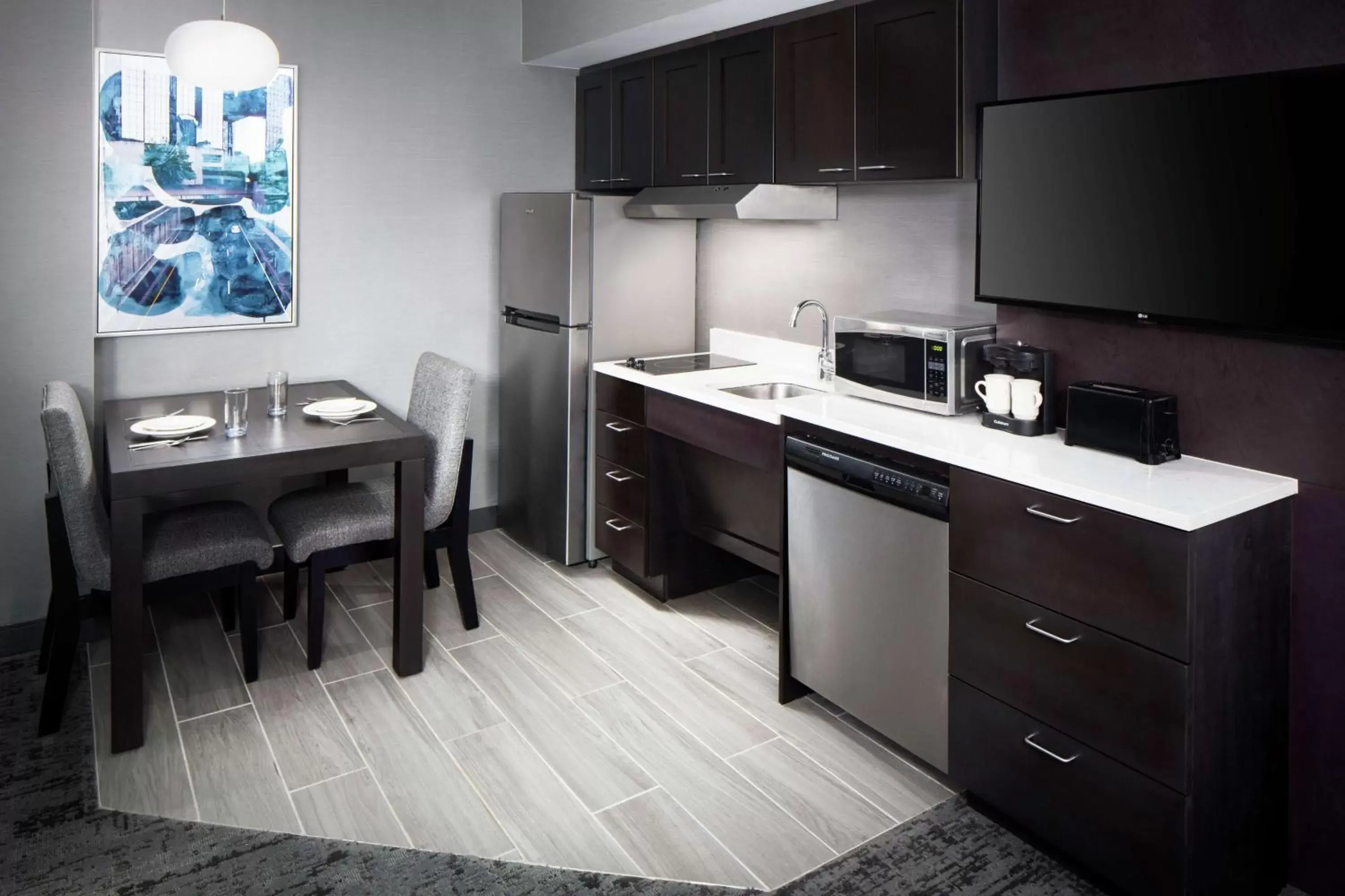 Kitchen or kitchenette, Kitchen/Kitchenette in Homewood Suites by Hilton Atlanta - Buckhead