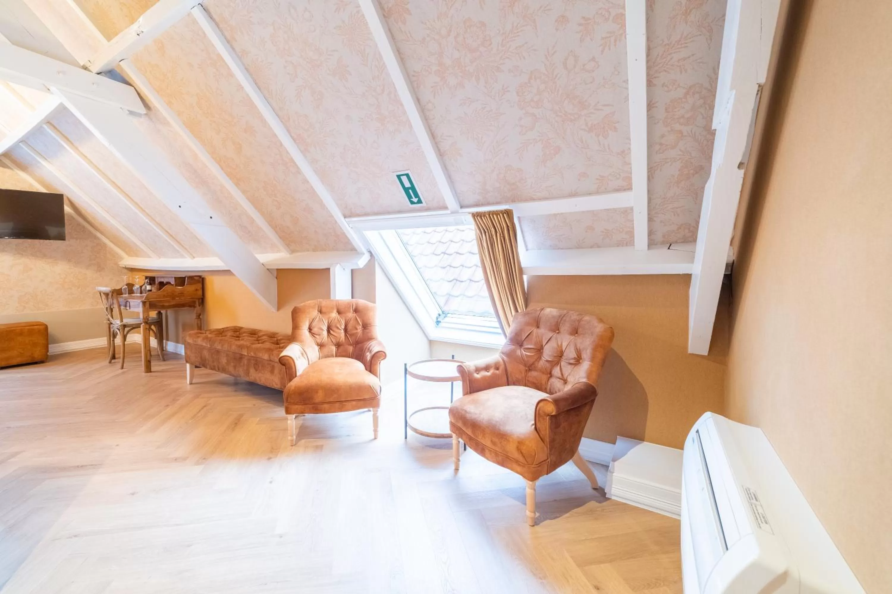 Seating area in Grand Hotel Normandy by CW Hotel Collection