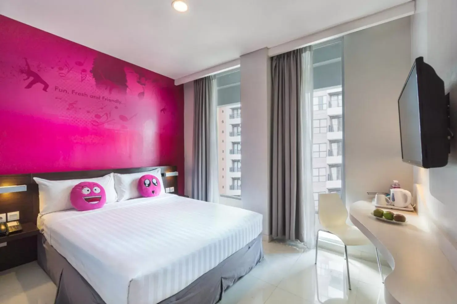 Bed in favehotel Gatot Subroto Jakarta