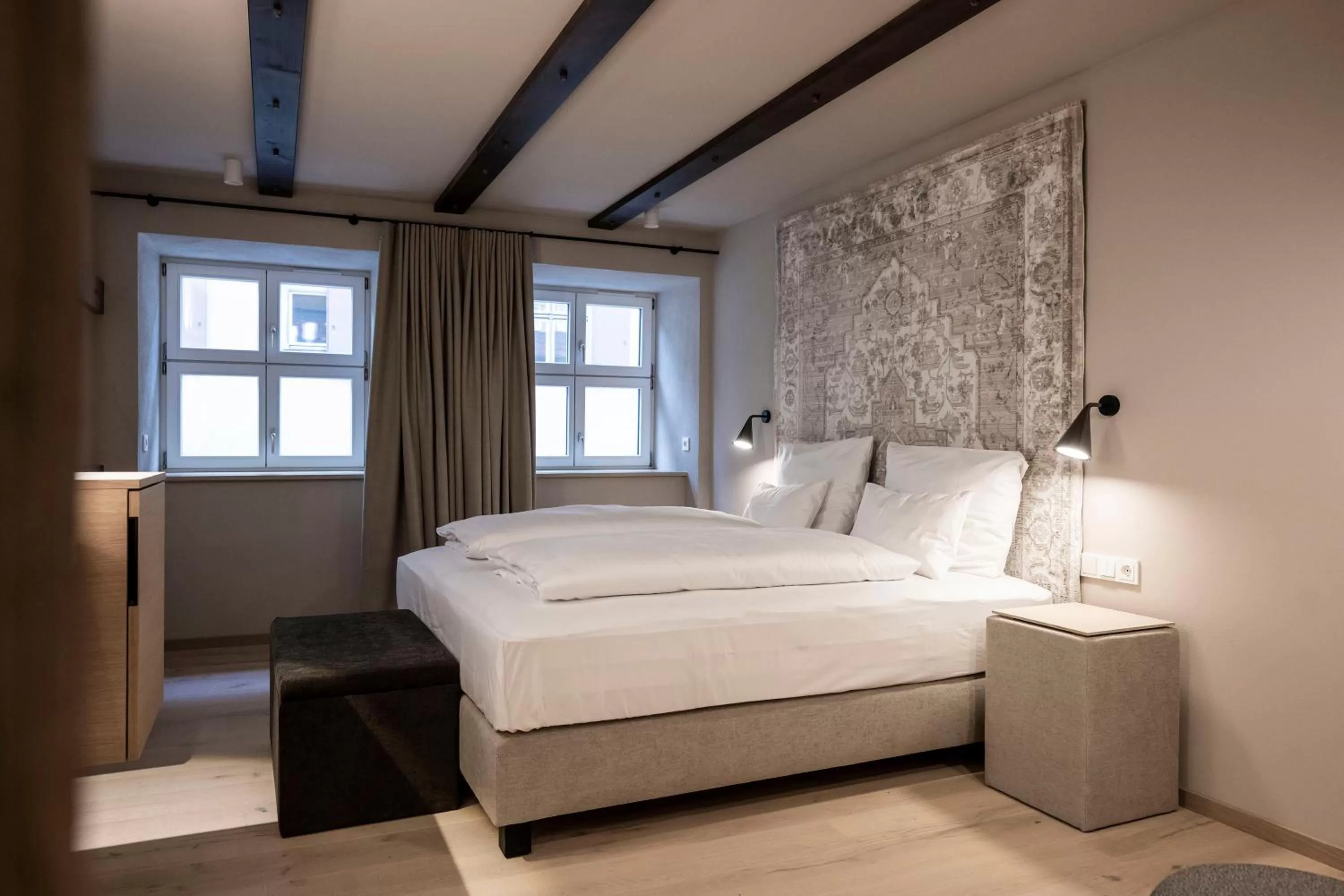 Bedroom, Bed in HOTEL & SPA Goldene Rose