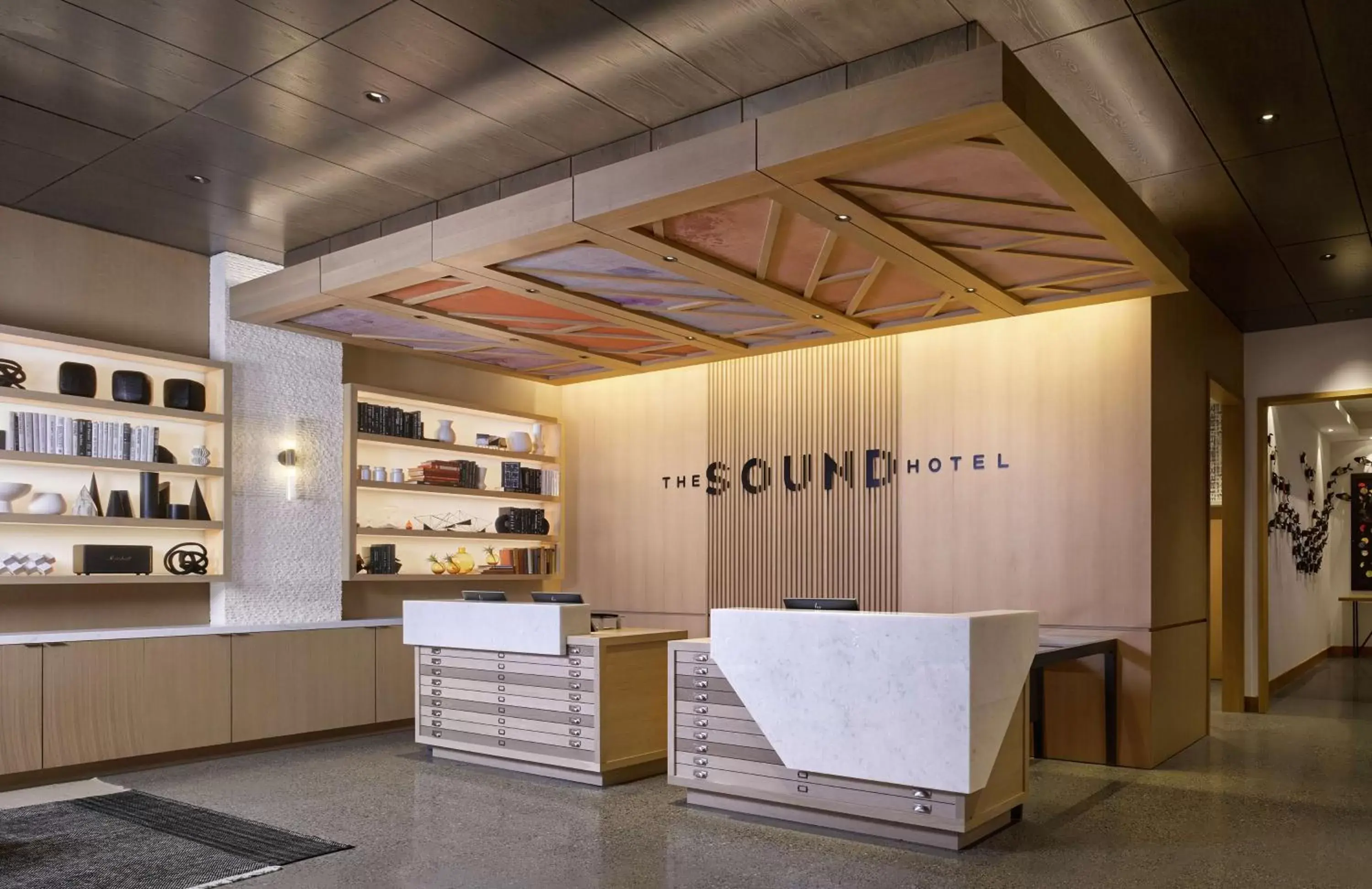 Lobby or reception in The Sound Hotel Seattle Belltown, Tapestry Collection Lobby or reception in The Sound Hotel Seattle Belltown, Tapestry Collection