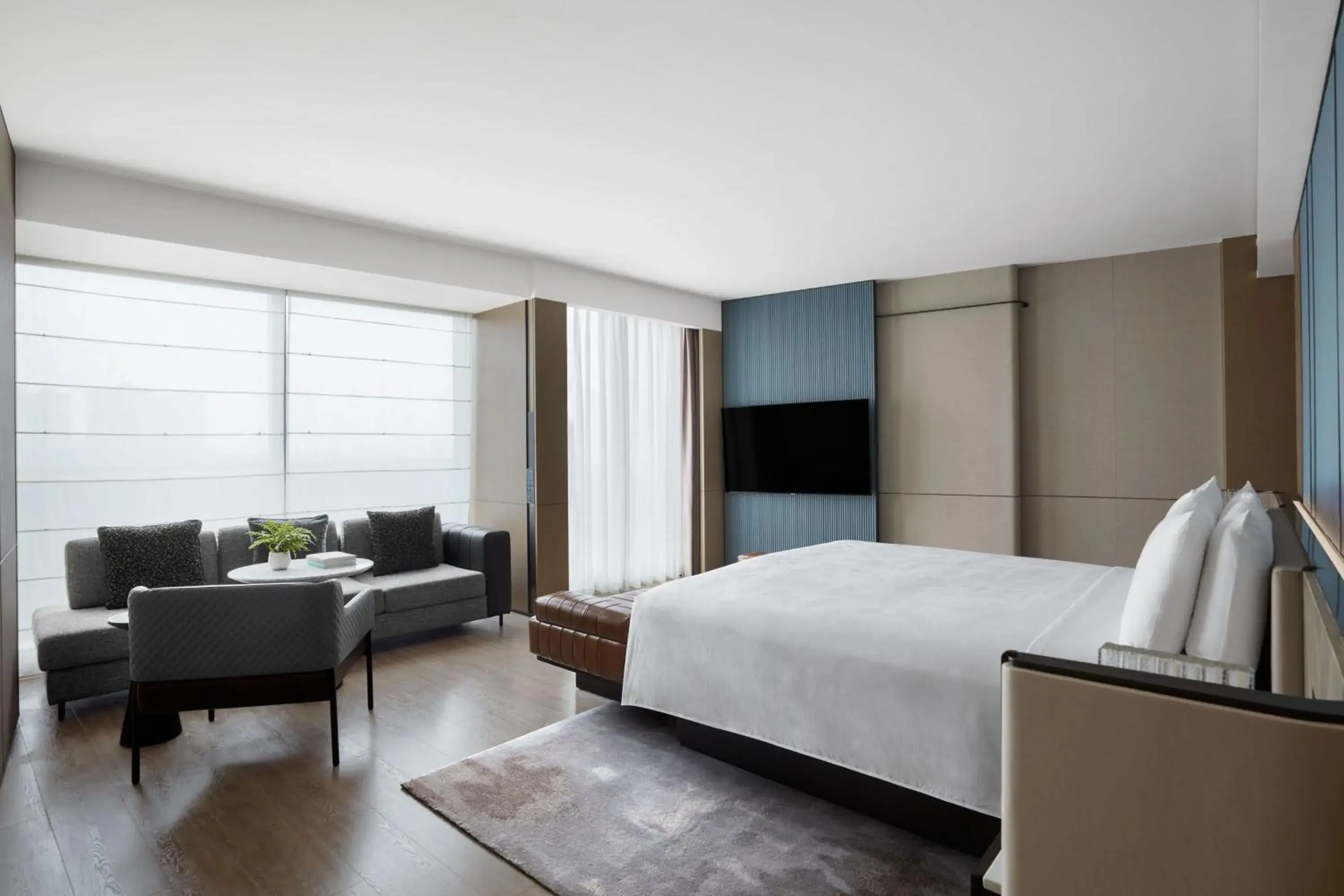 Bedroom in JW Marriott Shanghai Fengxian