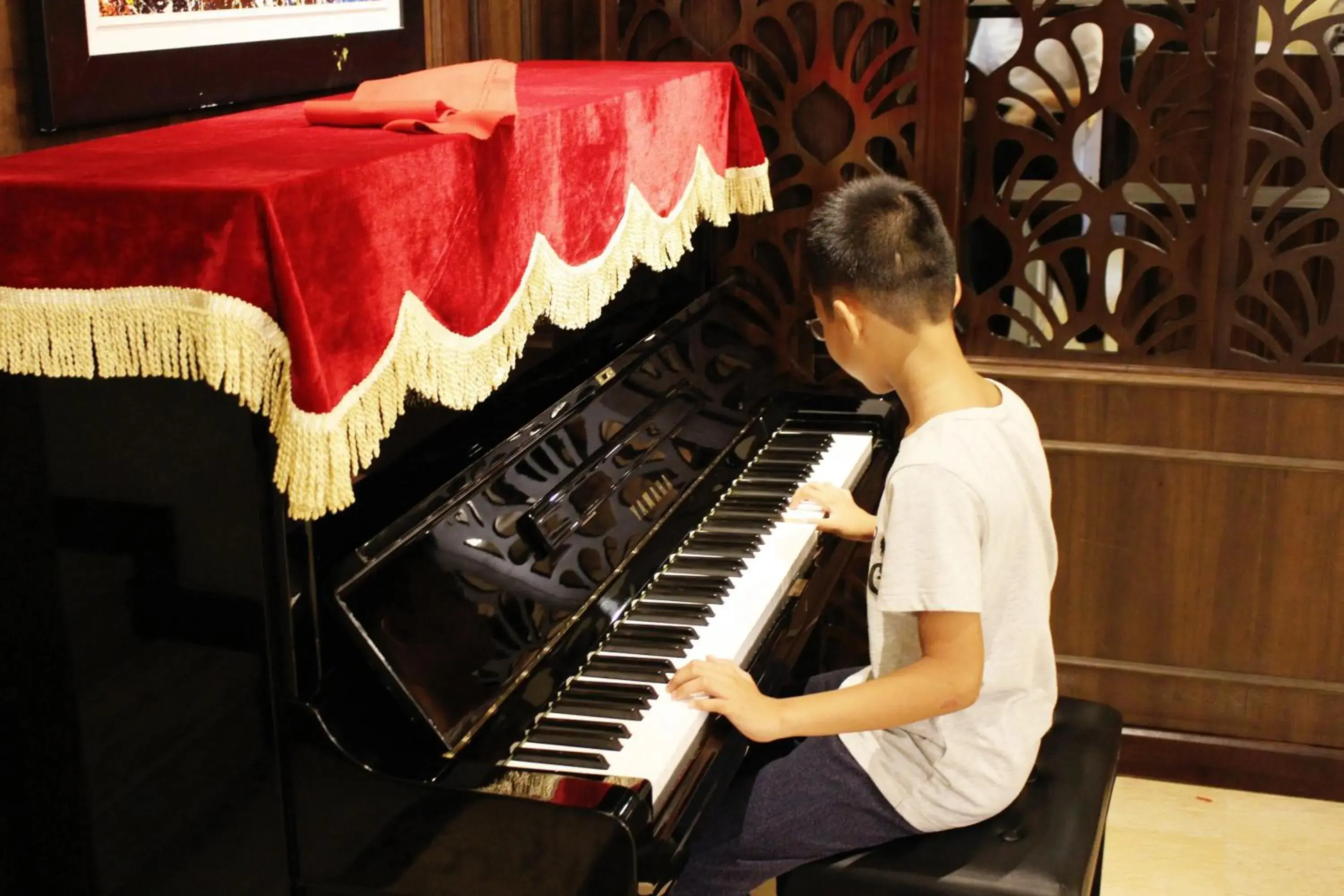 Lobby or reception in Thang Long Opera Hotel