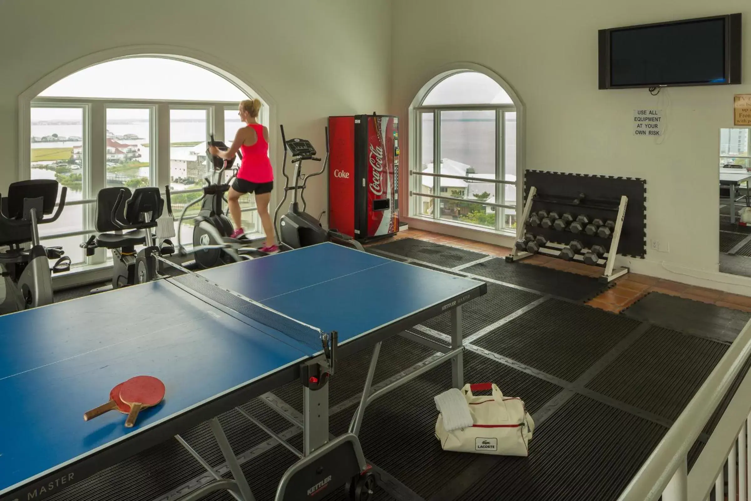 Fitness centre/facilities, Table Tennis in Coconut Malorie Resort Ocean City a Ramada by Wyndham