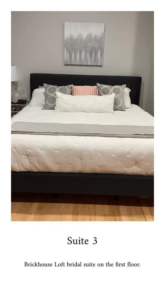 Bed in Brickhouse Loft - a boutique hotel