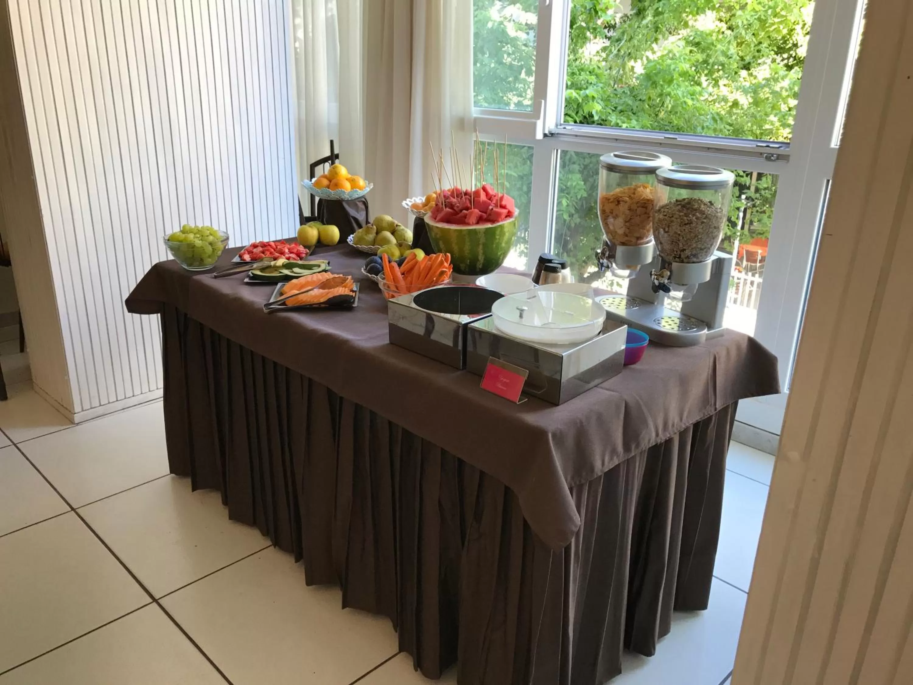 Continental breakfast in Hotel Sant'Angelo