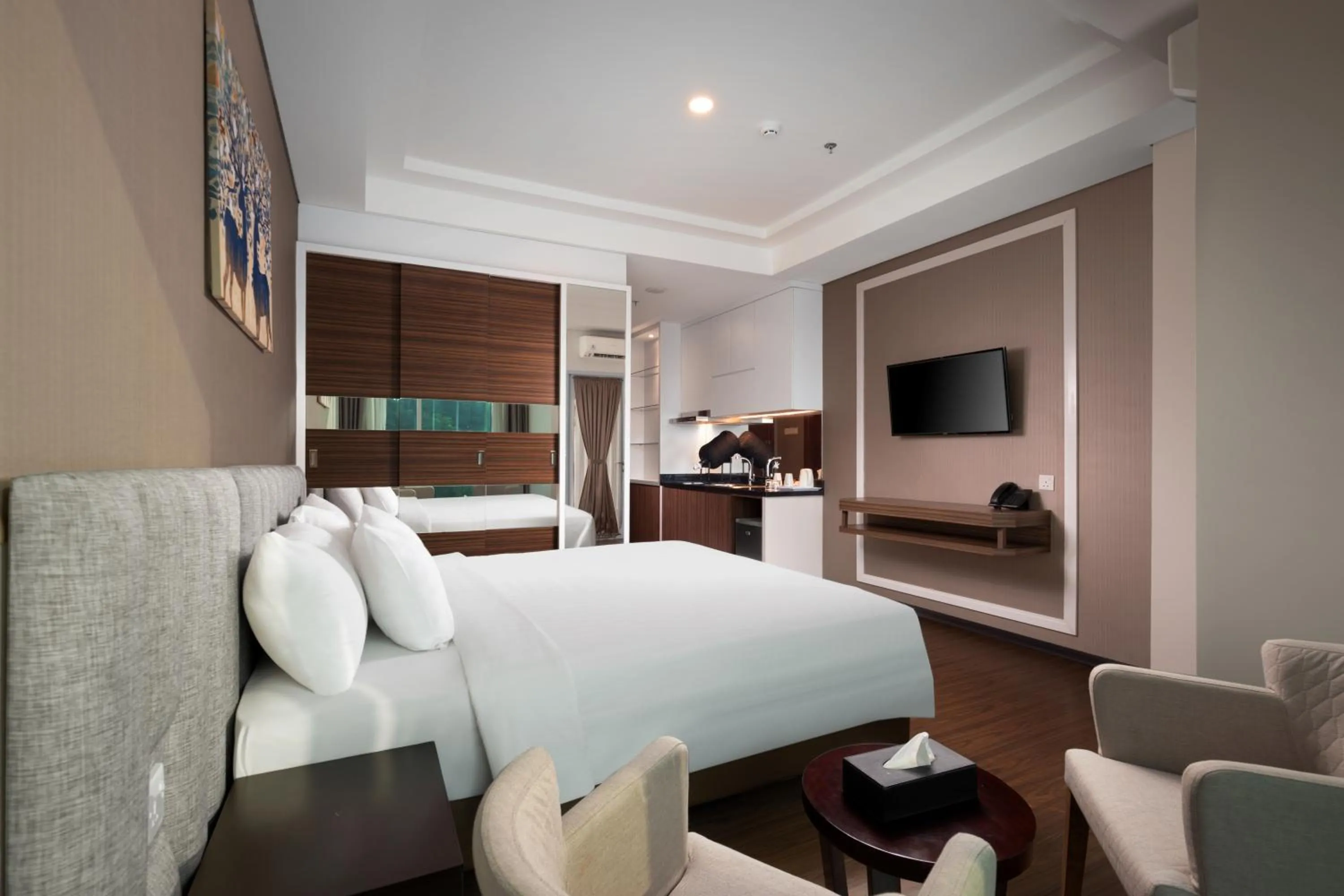 Bed in Panbil Residence Serviced Apartment